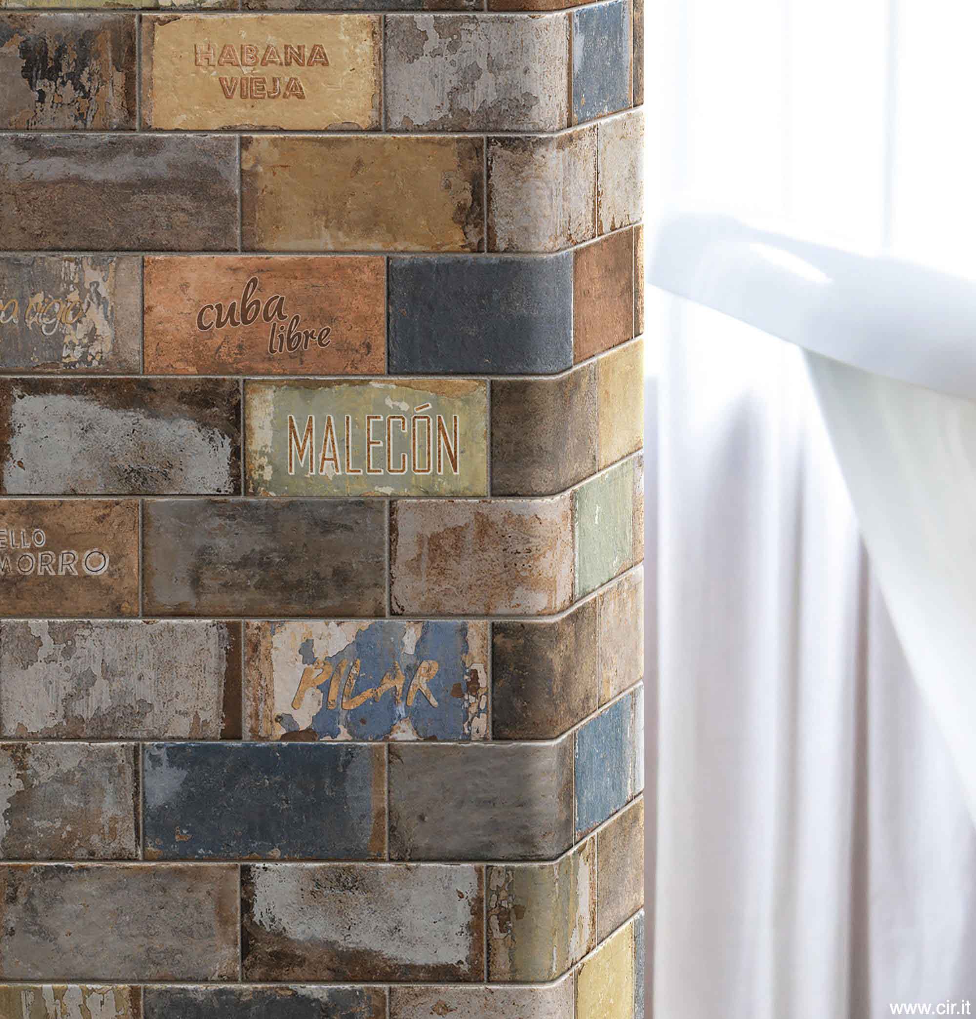 Außenecke Ecke Winkelplatte Wandecke Havana Elemento "L" CIR