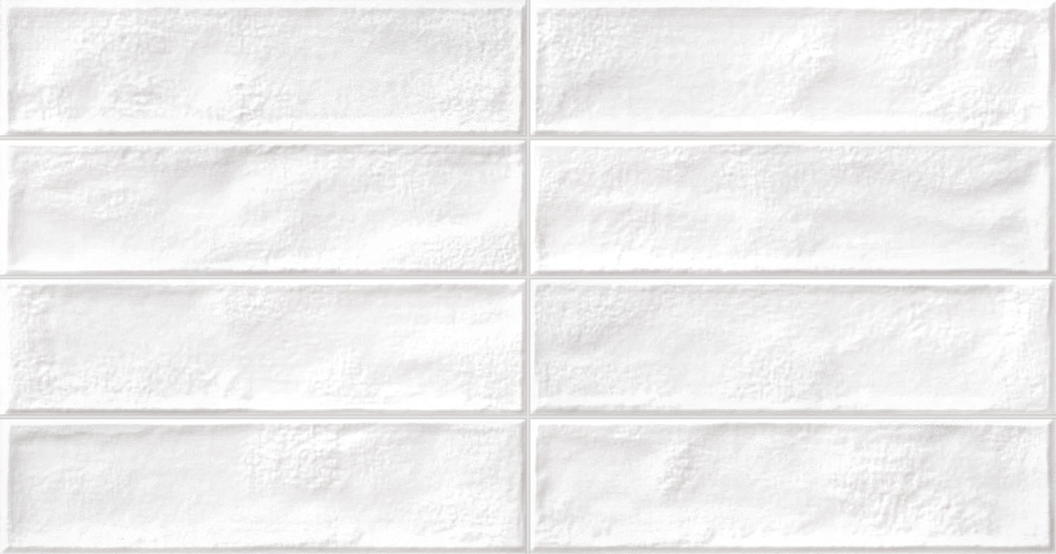 Wandfliesen Metrofliesen Manhatten White 31x60 cm weiß Metro-Fliesen