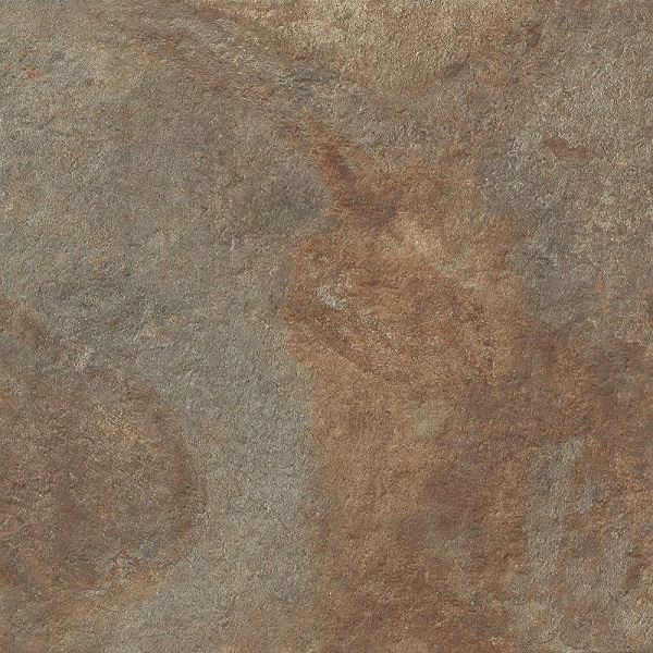 Terrassenplatte Steinoptik 60x60 cm "Shanendoah Natural" braun Feinsteinzeug 2cm rektifiziert