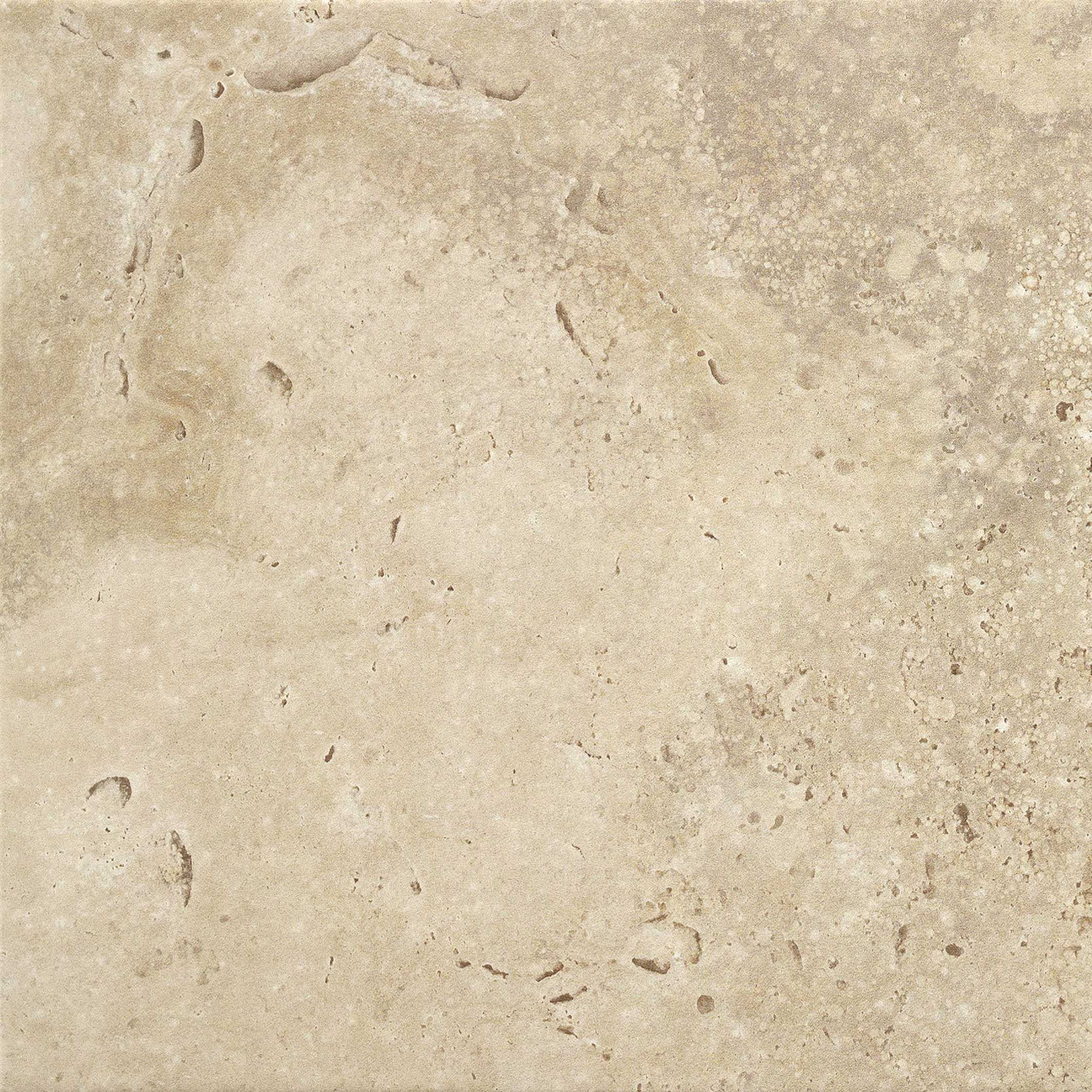 Terrassenplatte Steinoptik 60x60 cm "Hayden Stone" beige Feinsteinzeug 2cm rektifiziert