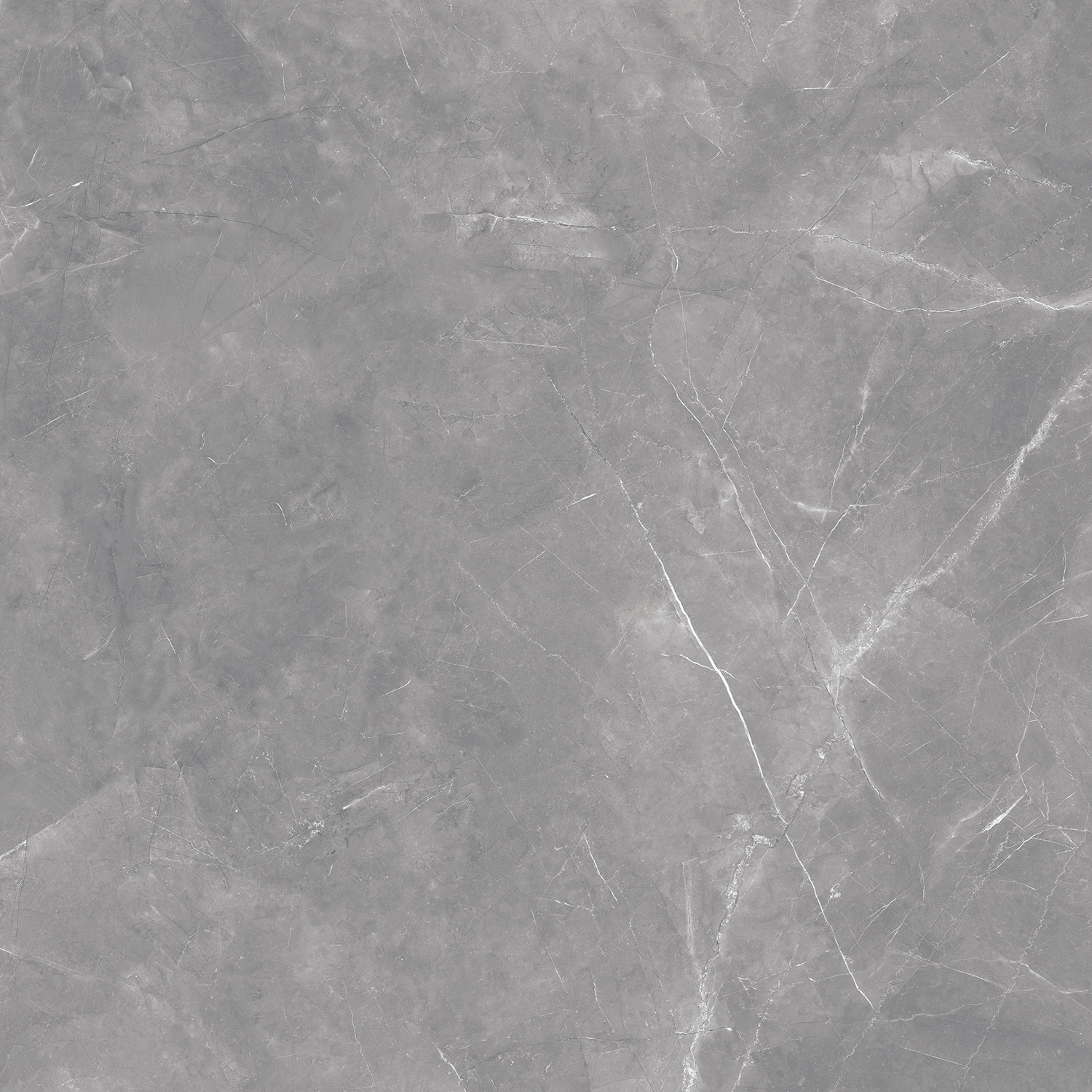 Fliese Steinoptik grau poliert "Magda Gris" Feinsteinzeug rektifiziert