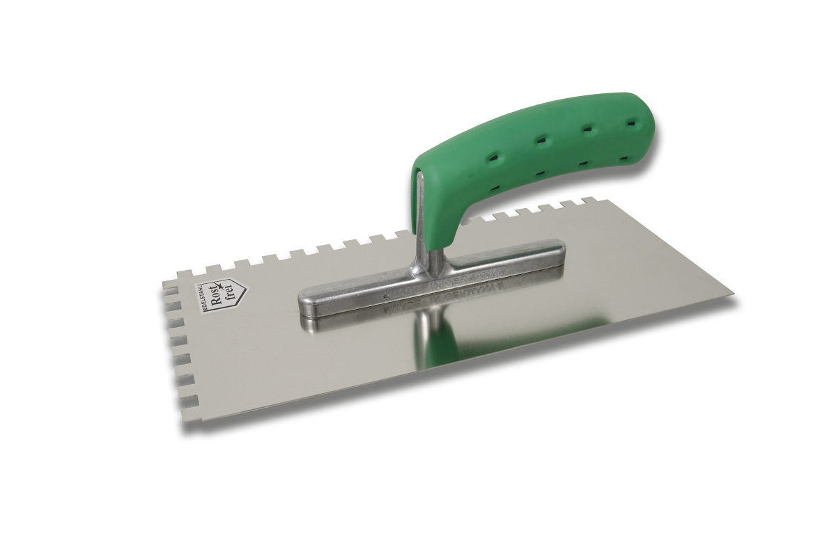 Zahnkelle 4x4 Zahnung rostfrei ergonomischer Softgriff Hufa