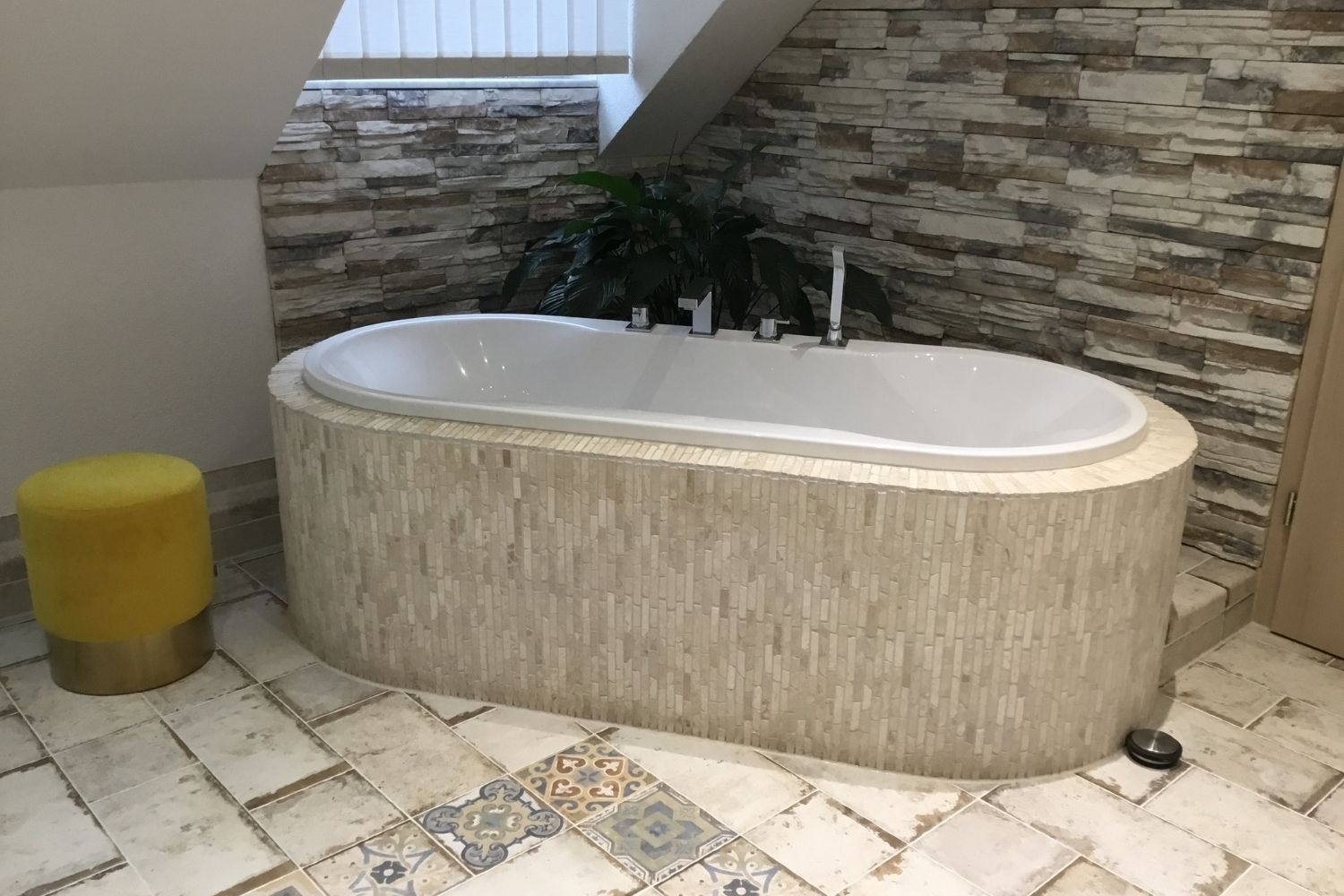 Fliese Vintage Retro weiß-grau "Havana Sugar Cane (Bianco)" CIR (Farbmischung nach Zufall)