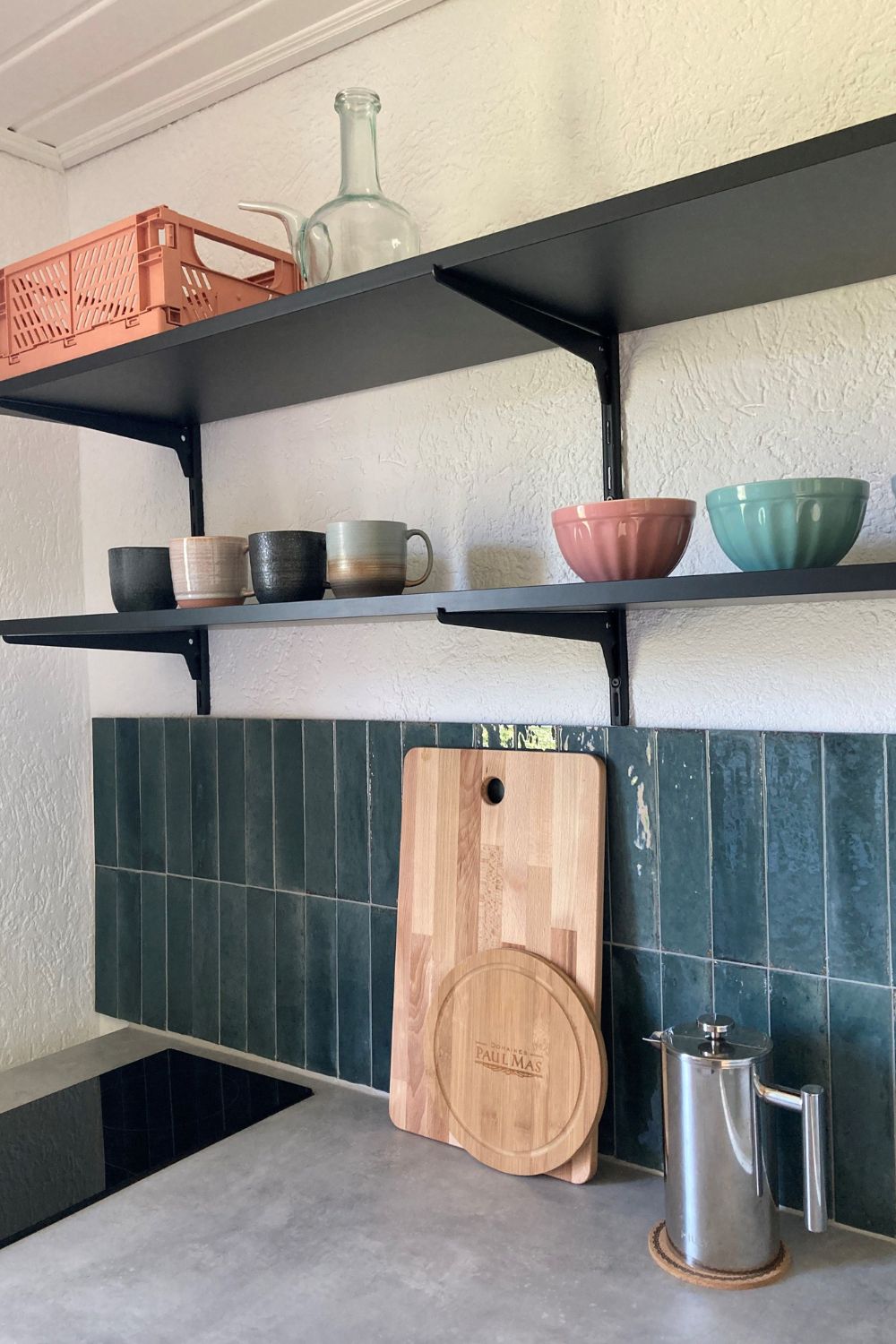 Fliese türkis glasiert unregelmäßige Oberfläche Look Ragno by Marazzi