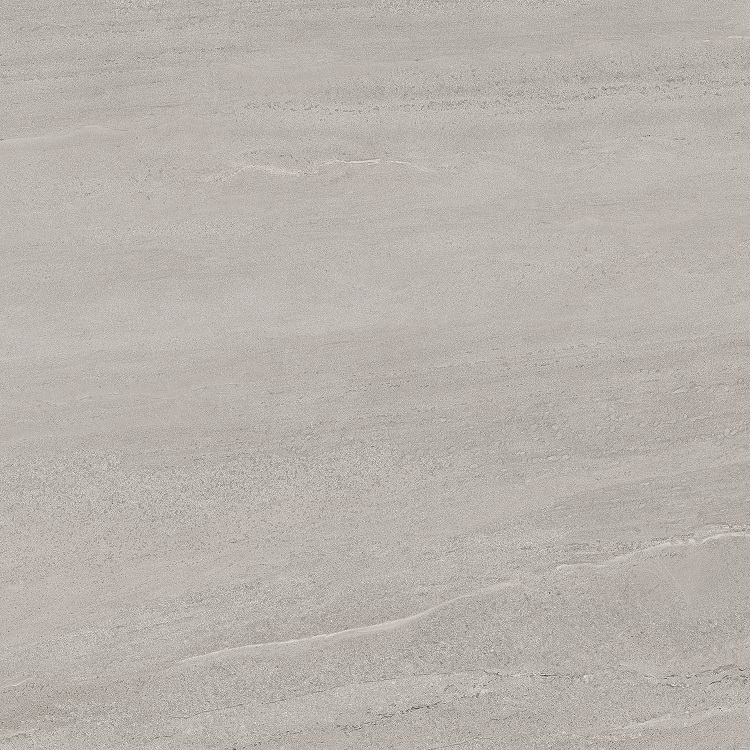 Fliese Sandstein-Optik hellgrau 100 x 100 cm "Eddystone Perla" Feinsteinzeug rektifiziert