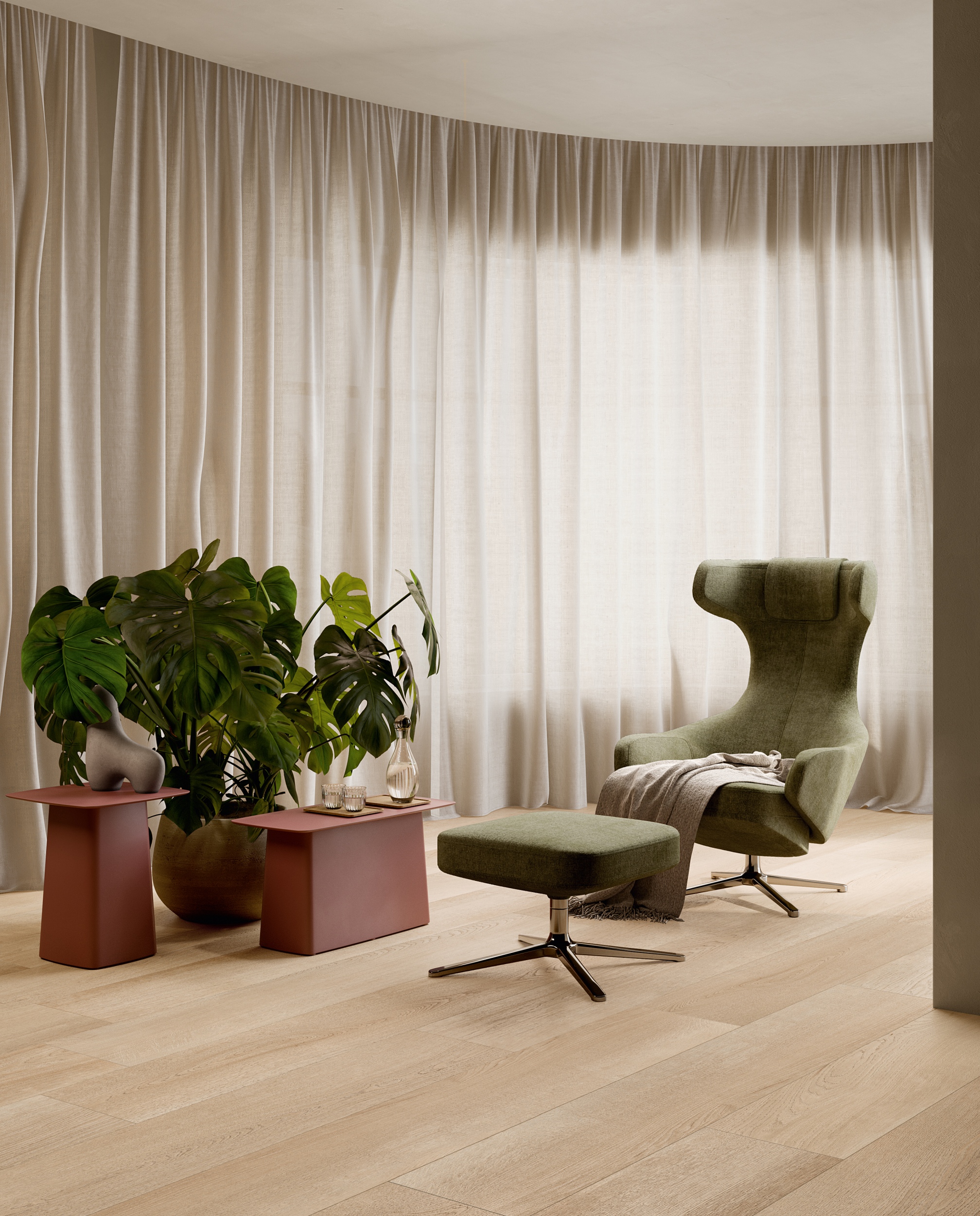 Fiese Holzoptik hell Gracewood Sand Sant Agostino beige Holzfliese