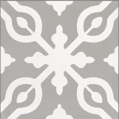 Fliese Patchwork Dekor Zementoptik grau Contrasti Grigio Decoro Mix Ragno by Marazzi