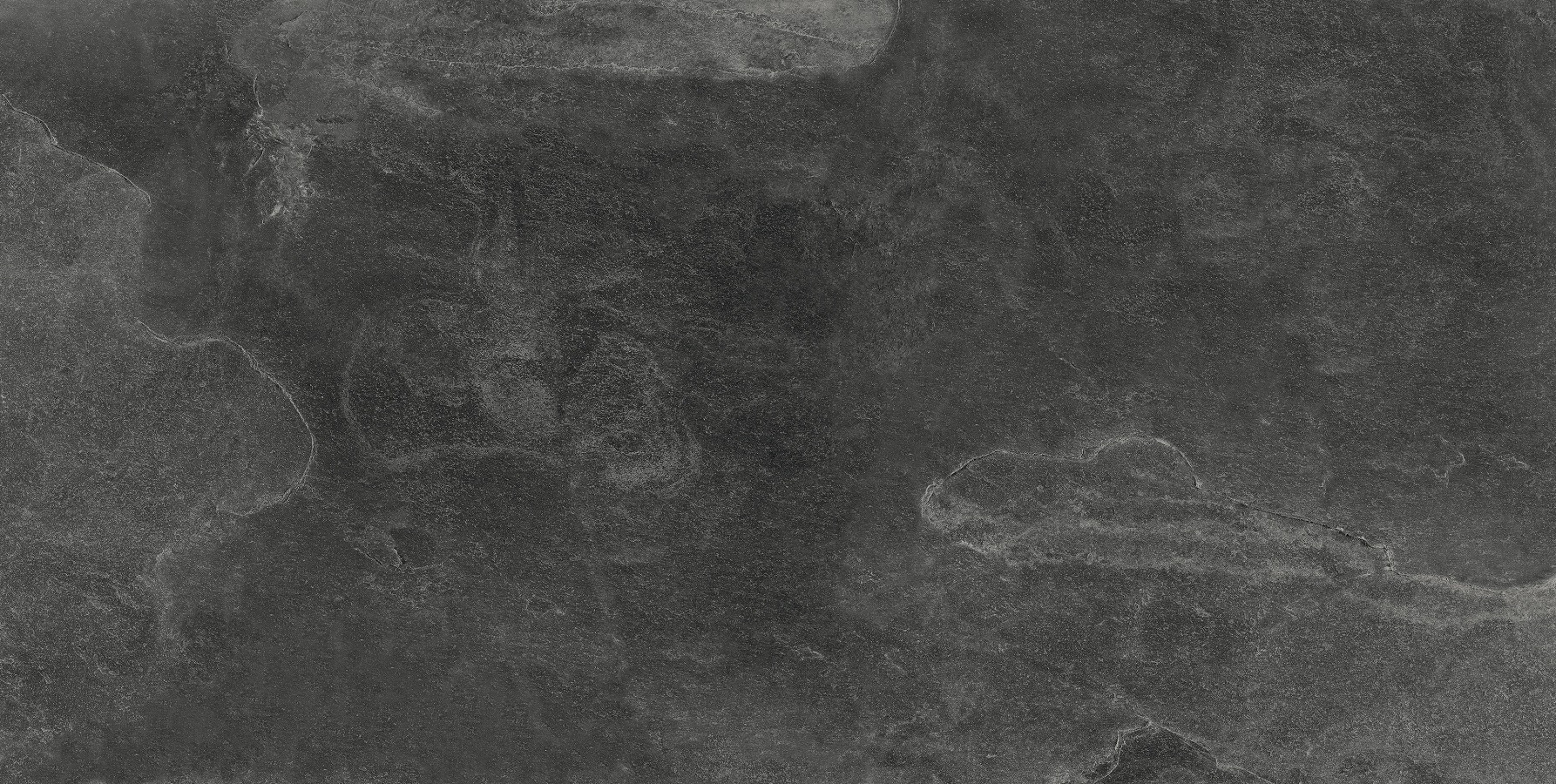 Fliese Schiefer Optik schwarz matt Großformat kalibriert 60x120cm Makai Marengo