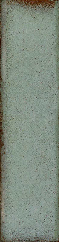 Fliese unregelmäßige Oberfläche 5x20 cm "Tetris Sage" grau-grün glänzend