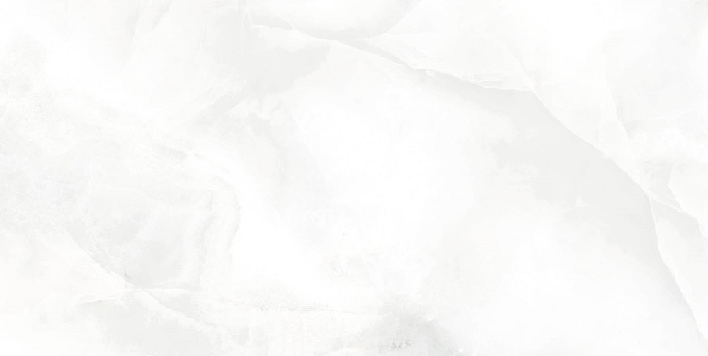 Fliese Achat-Optik weiß marmoriert glänzend poliert "Onix White" rektifiziert