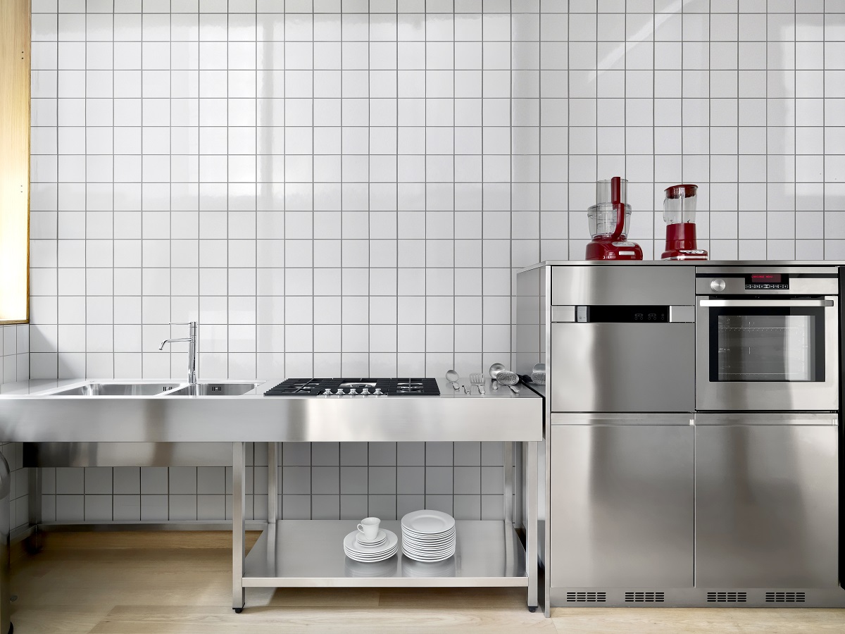 Wandfliese weiß 15x15 cm glänzend "Unicolor Blanco Brillo"