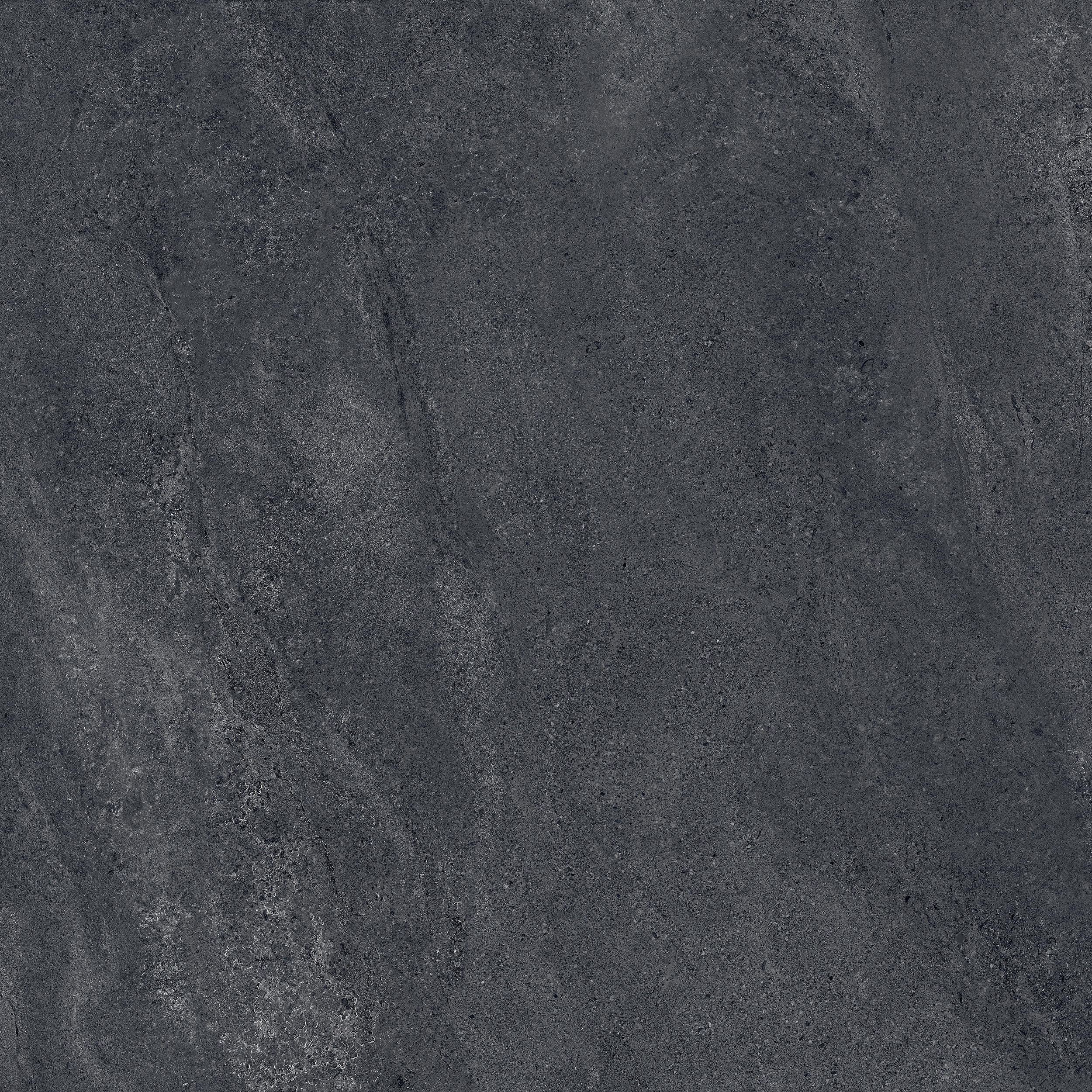 120x120 cm Fliese Natursteinoptik Sant Agostino Bergstone Black Steinoptik dunkelgrau schwarz