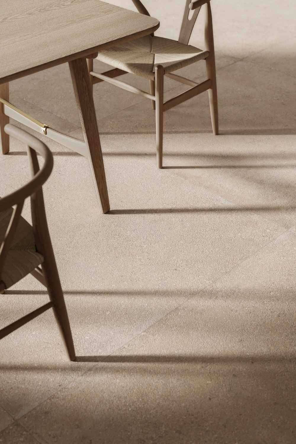 Fliese Natursteinoptik sand-beige "Duo Back Sand" Steinoptik rektifiziert