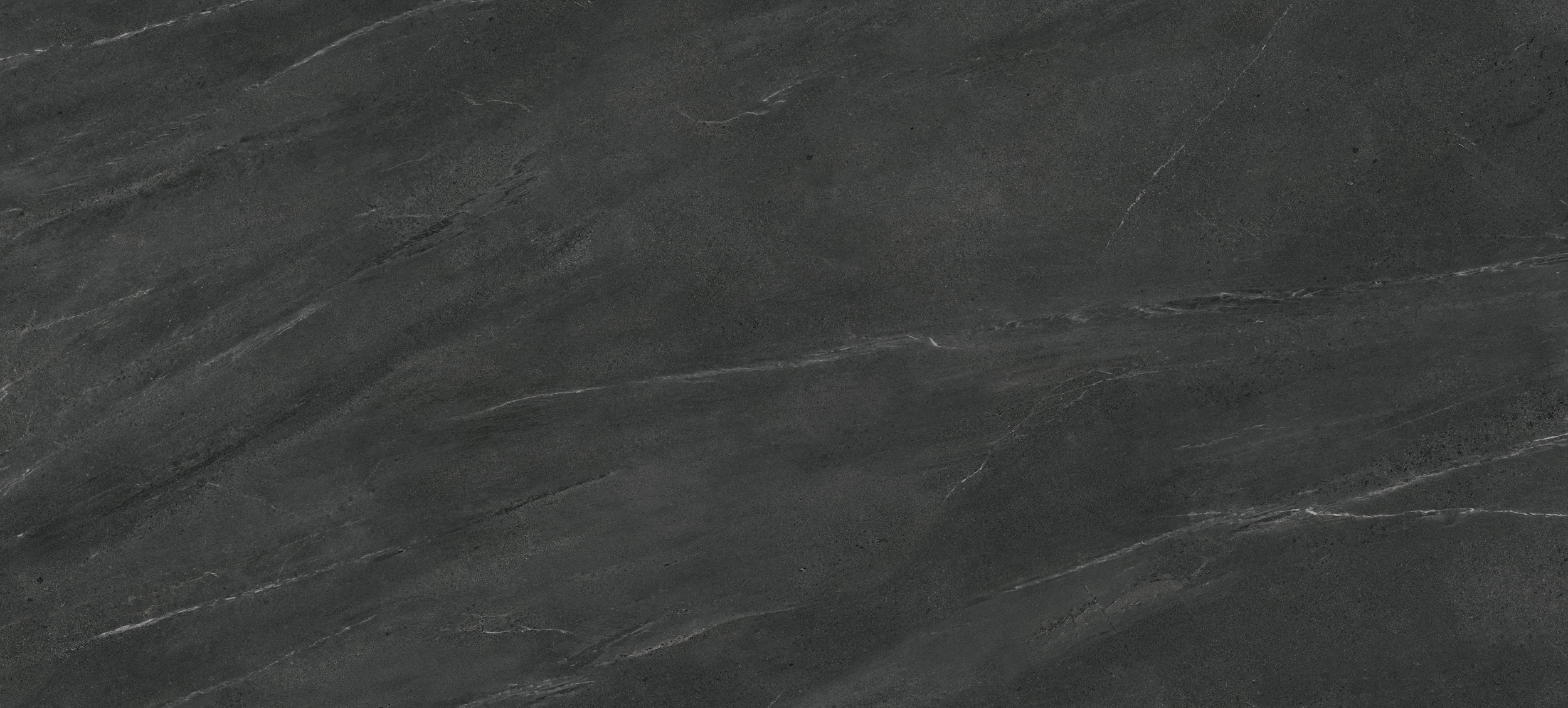 XXL-Fliese Steinoptik Lavica Mica 120x280 cm anthrazit Großformat-Fliese