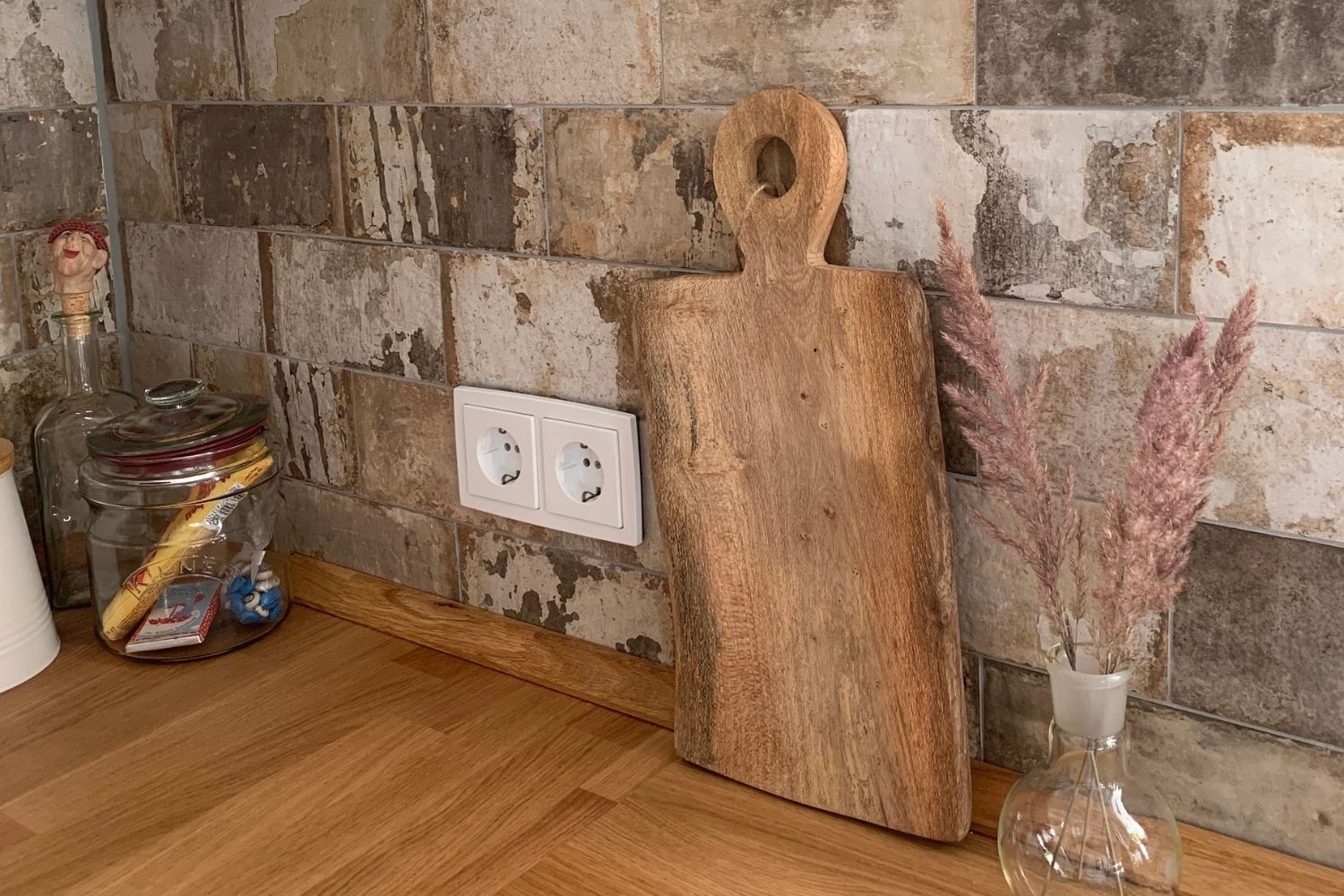 Fliese Vintage Retro grau-beige "Havana malecon (Grigio)" CIR