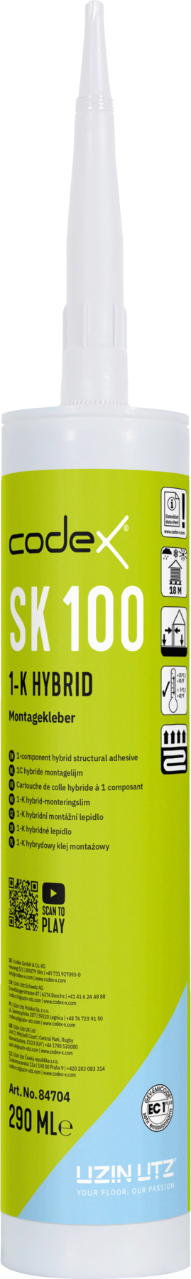 1K Hybrid-Montagekleber "Codex SK 100" Kleber für Dichtband & Abdichtbahn 0,29 L