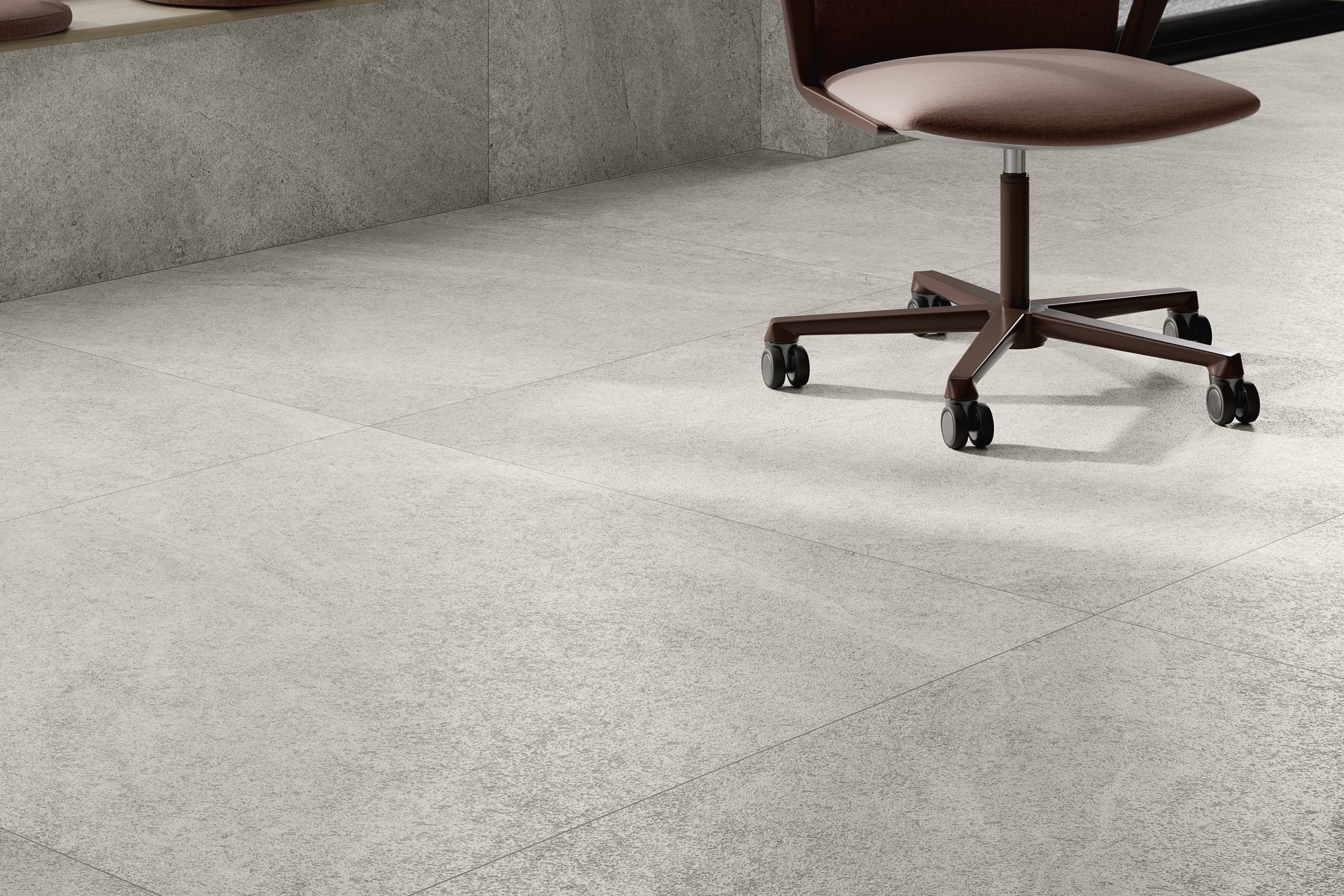 Bodenfliese Natursteinoptik Sant Agostino Bergstone Light weiß-hellgrau Steinoptik