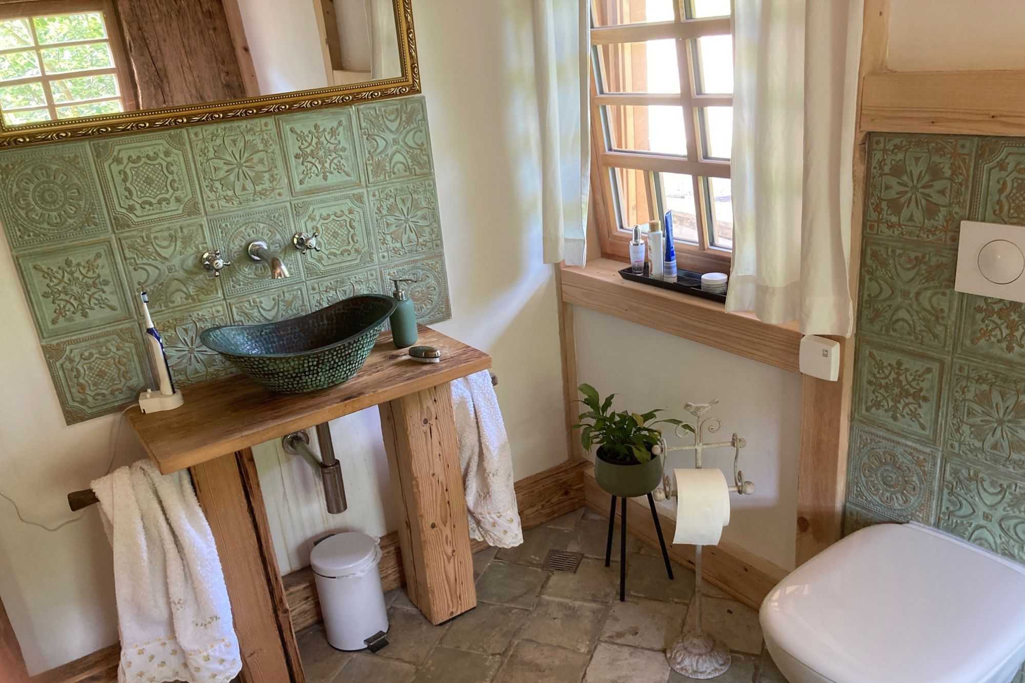 Fliese Vintage Retro grün-beige Havana Mojito verde CIR Farbmischung nach Zufall