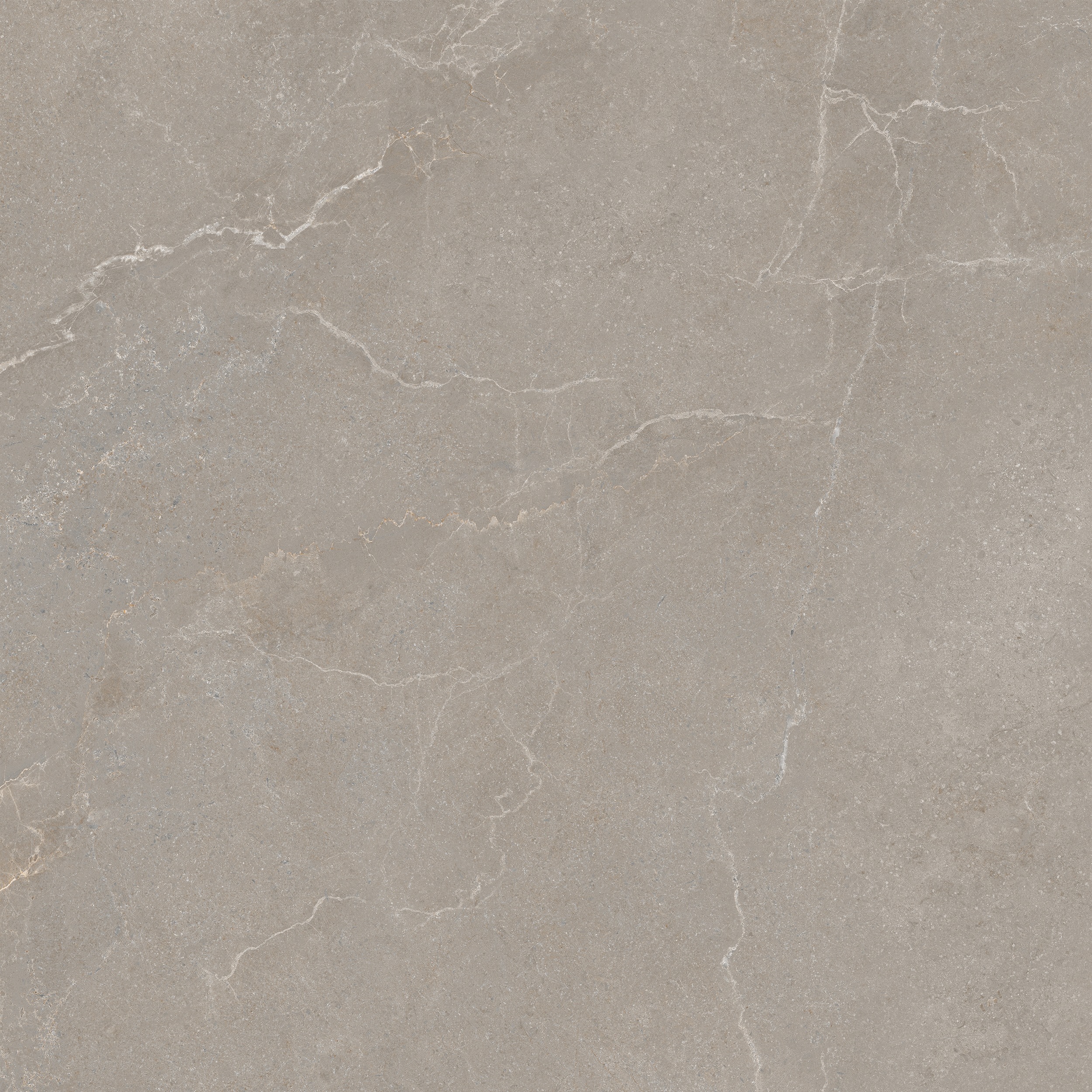 60x60 cm La Fabbrica Noble Stone Taupe Fliese in Steinoptik als Bodenfliese Wandfliese braun