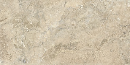 Fliese elegante Travertin-Steinoptik poliert "Invictus Cross Beige Krystal" rektifiziert