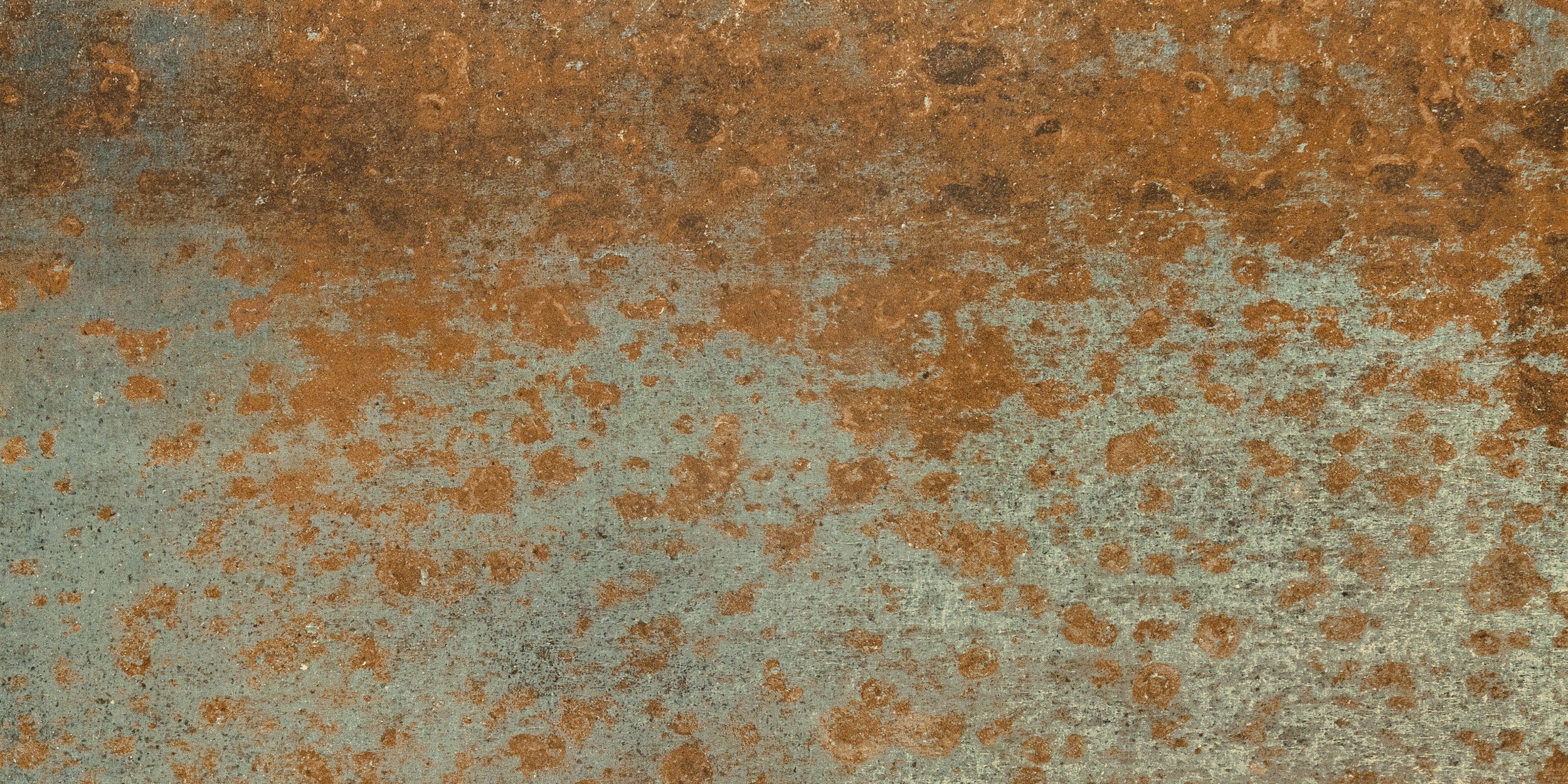 30x60 cm Fliese Metalloptik Serenissima Costruire Metallo Verde Bodenfliesen Wandfliesen Grünspan-Kupfer Rost