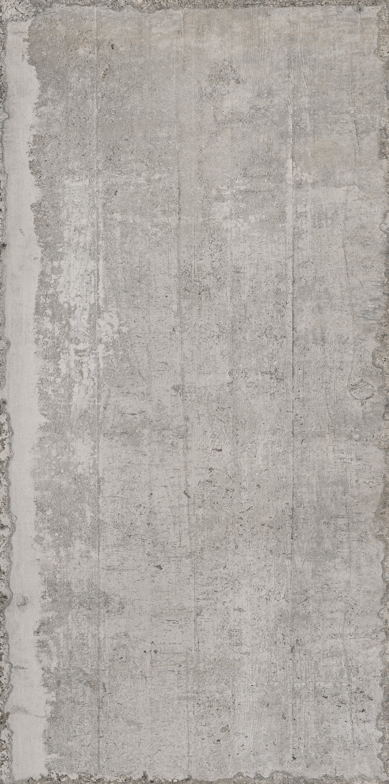 Fliese Sichtbeton Betonoptik Großformat grau zementgrau Form Cement Sant Agostino