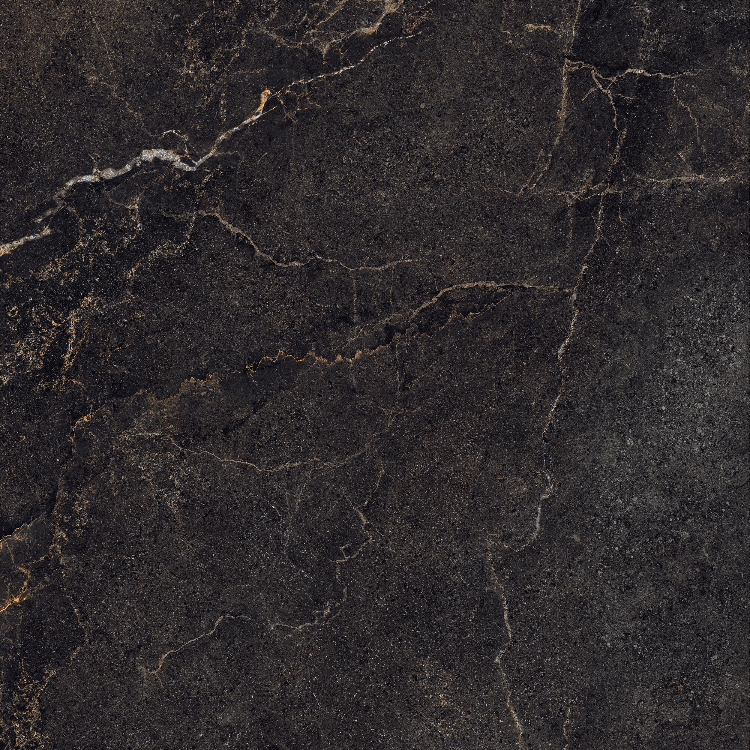 La Fabbrica Fliese Steinoptik Noble Stone Dark schwarz 60x60 cm