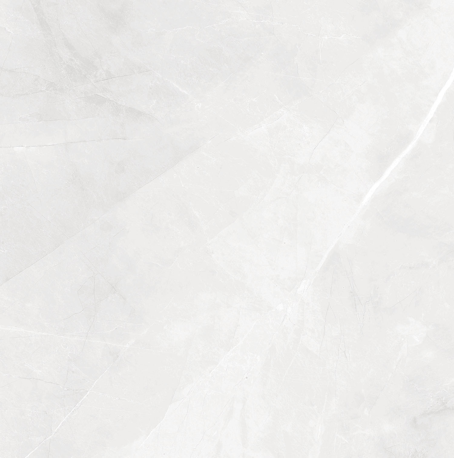 Fliese Steinoptik weiß poliert "Magda Blanco" Feinsteinzeug rektifiziert