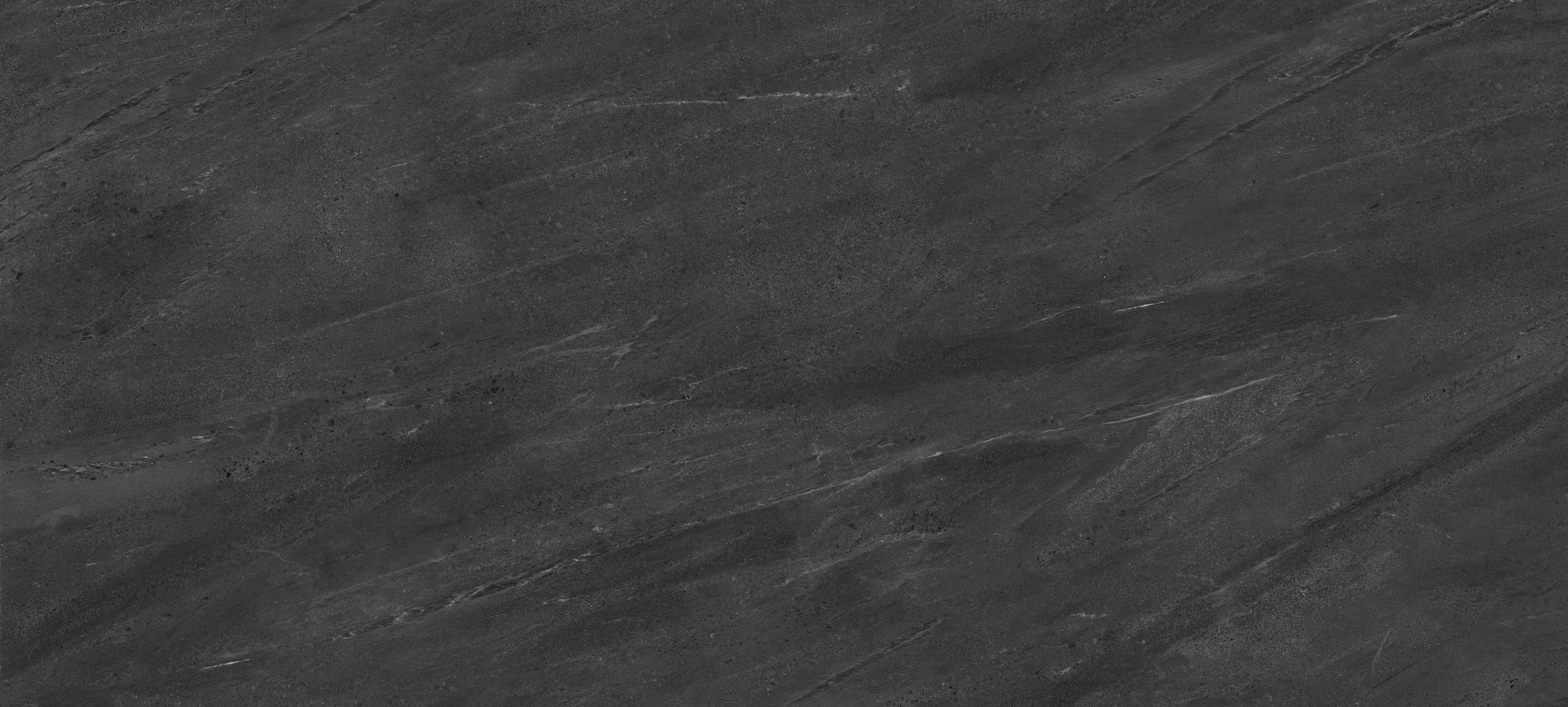 XXL-Fliese Steinoptik Lavica Mica 120x280 cm anthrazit Großformat-Fliese