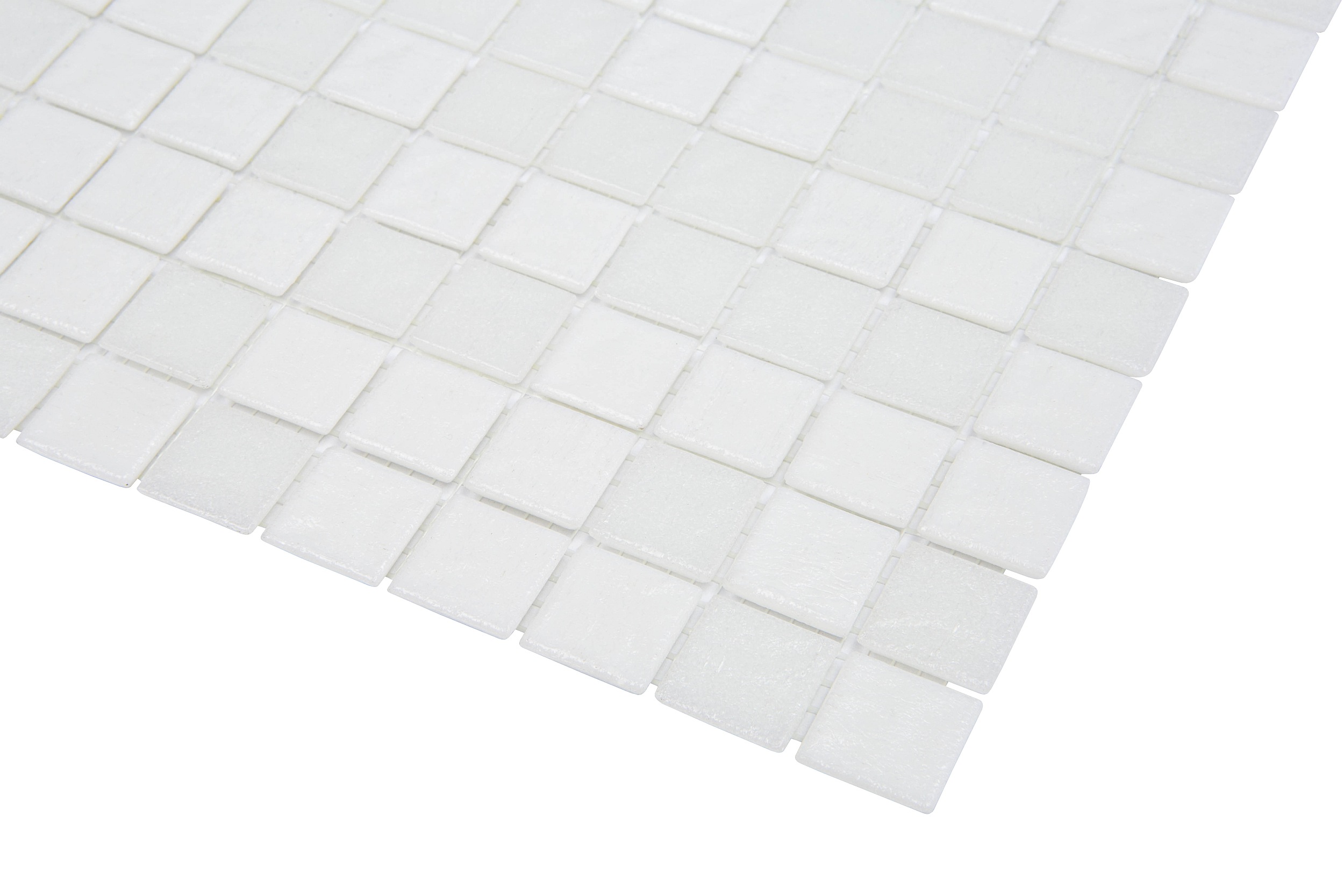 Bisazza Ice Mosaikfliesen weiß Mosaik Fliesen Dusche Luxus Italien italienisch