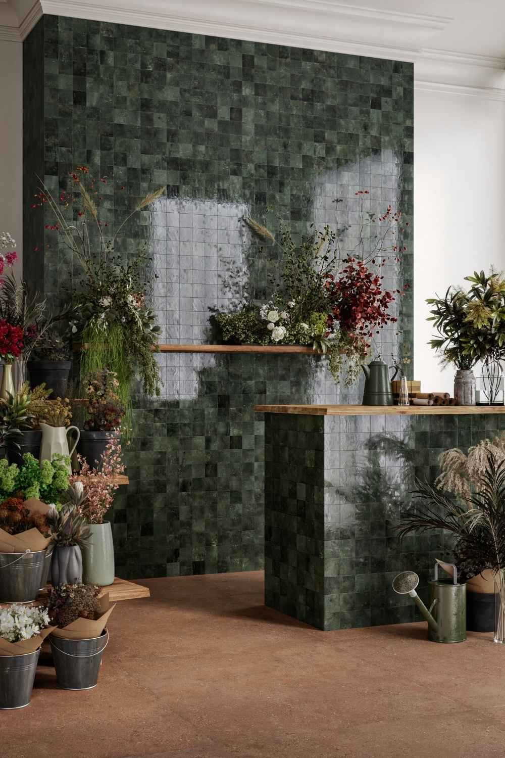 Fliese Natursteinoptik beige "Duo Back Cotto" Steinoptik rektifiziert