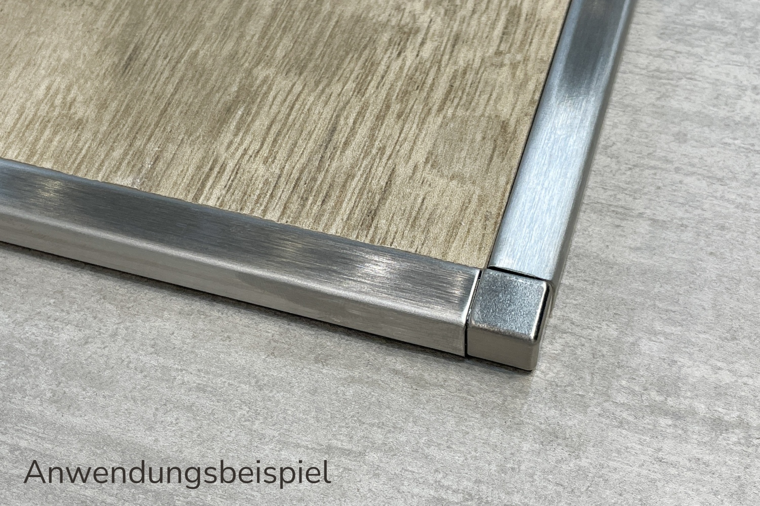 Anwendungsbeispiel Ecke für Dural Squareline Fliesenprofil