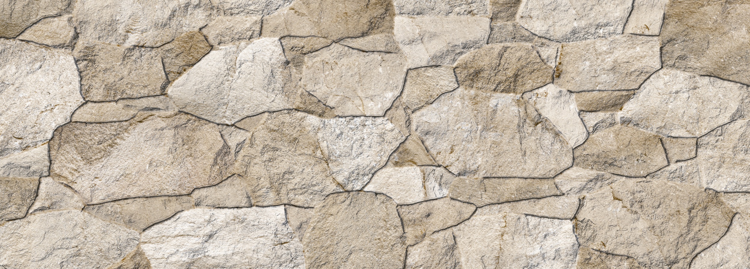 Verblender Fliese Bruchsteinoptik Terranova Noce 32x89 cm Wandverkleidung Steinoptik braun für innen & außen