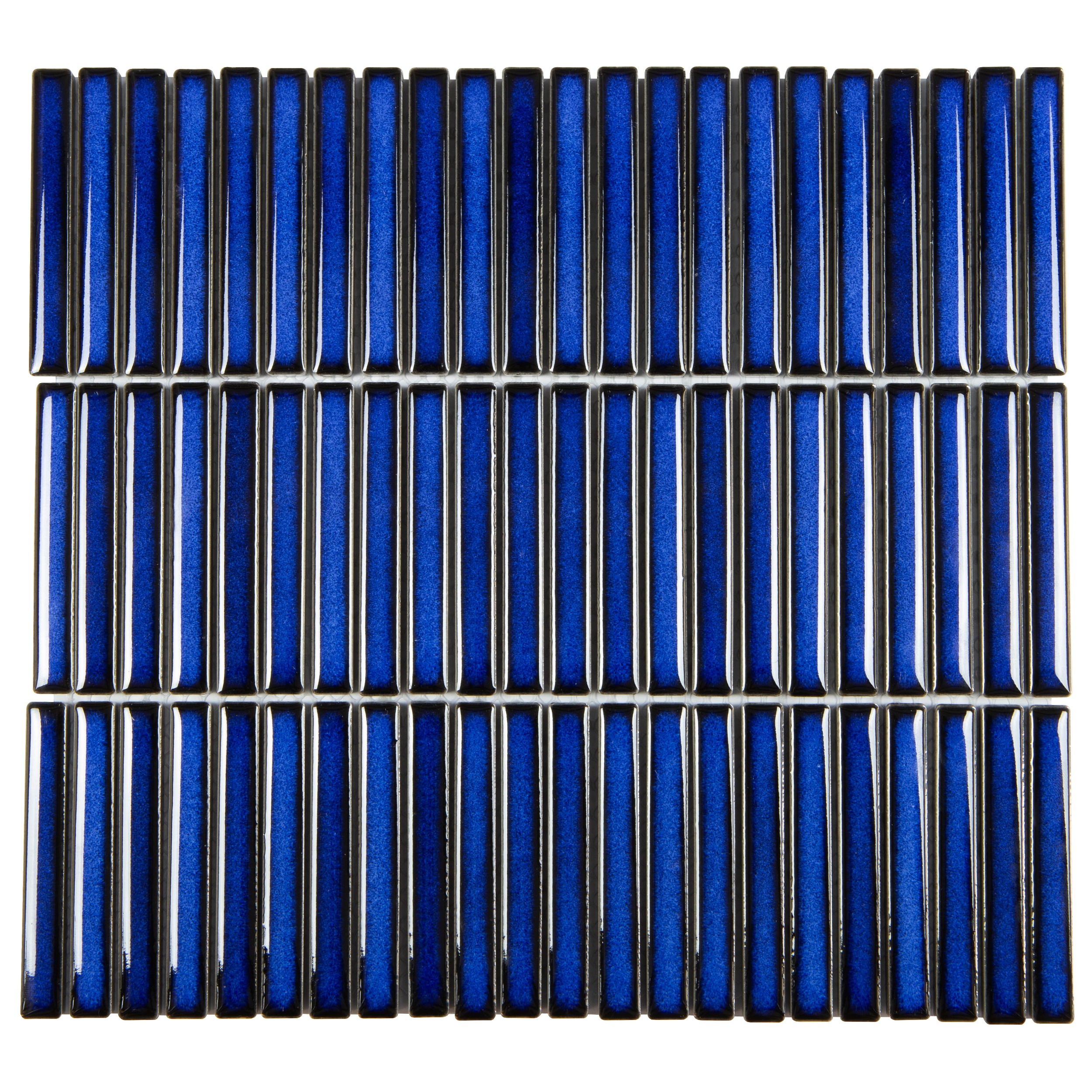 Mosaikfliesen blau Stäbchen türkis Küchenrückwand Küchenfliesen für Küche Wandfliesen im Bad