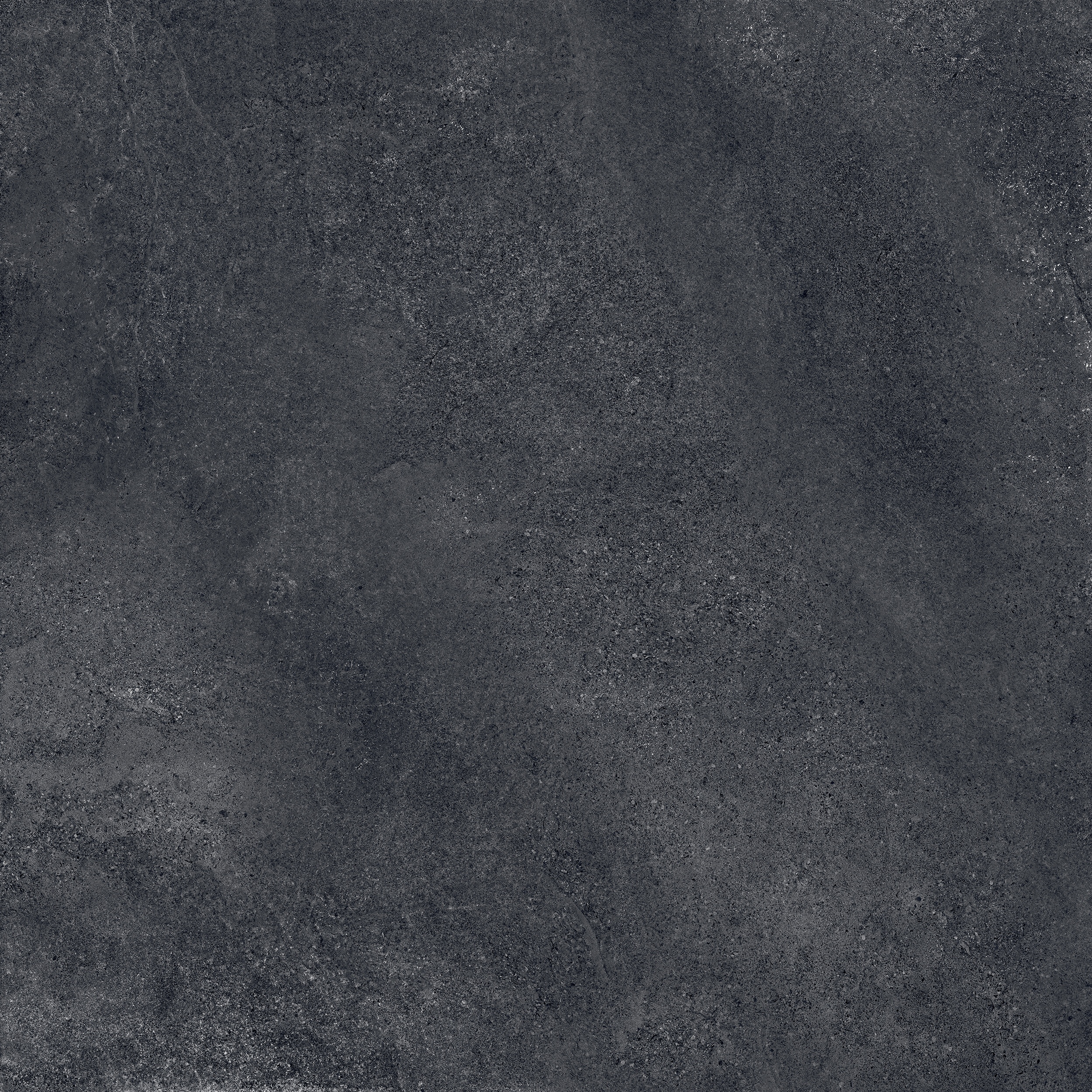 120x120 cm Fliese Natursteinoptik Sant Agostino Bergstone Black Steinoptik dunkelgrau schwarz