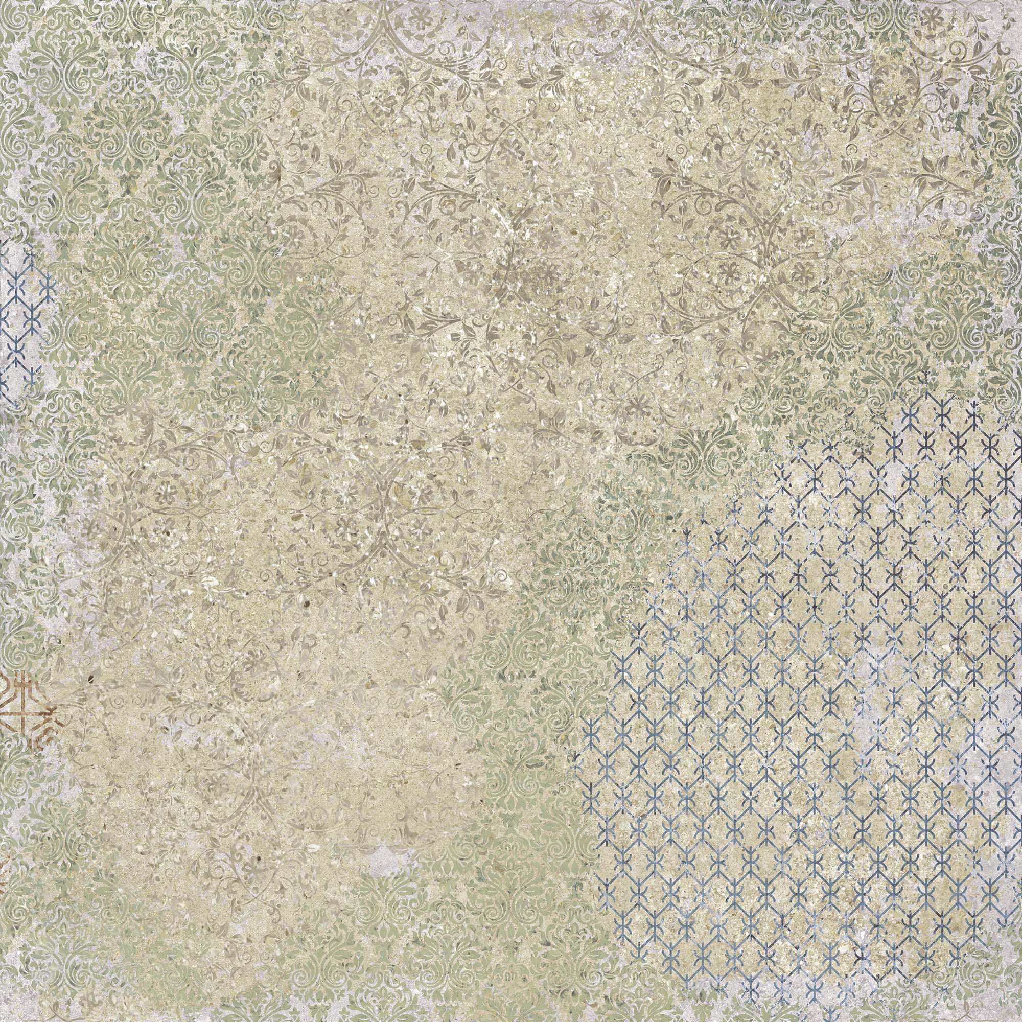 Aparici Fliese Teppichoptik Vintageoptik Bohemian Blend Bodenfliesen Wandfliese bunt mehrfarbig 60x60 cm