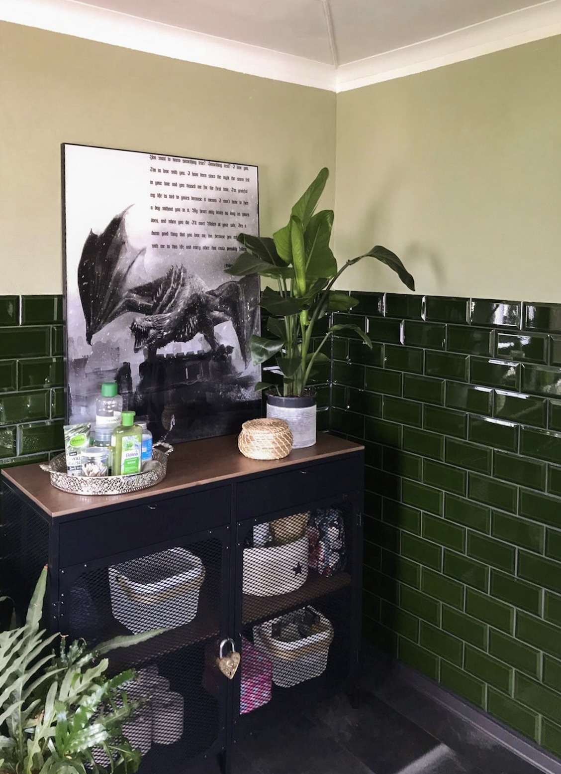 Kundenfoto Metrofliese flaschengrün glänzend