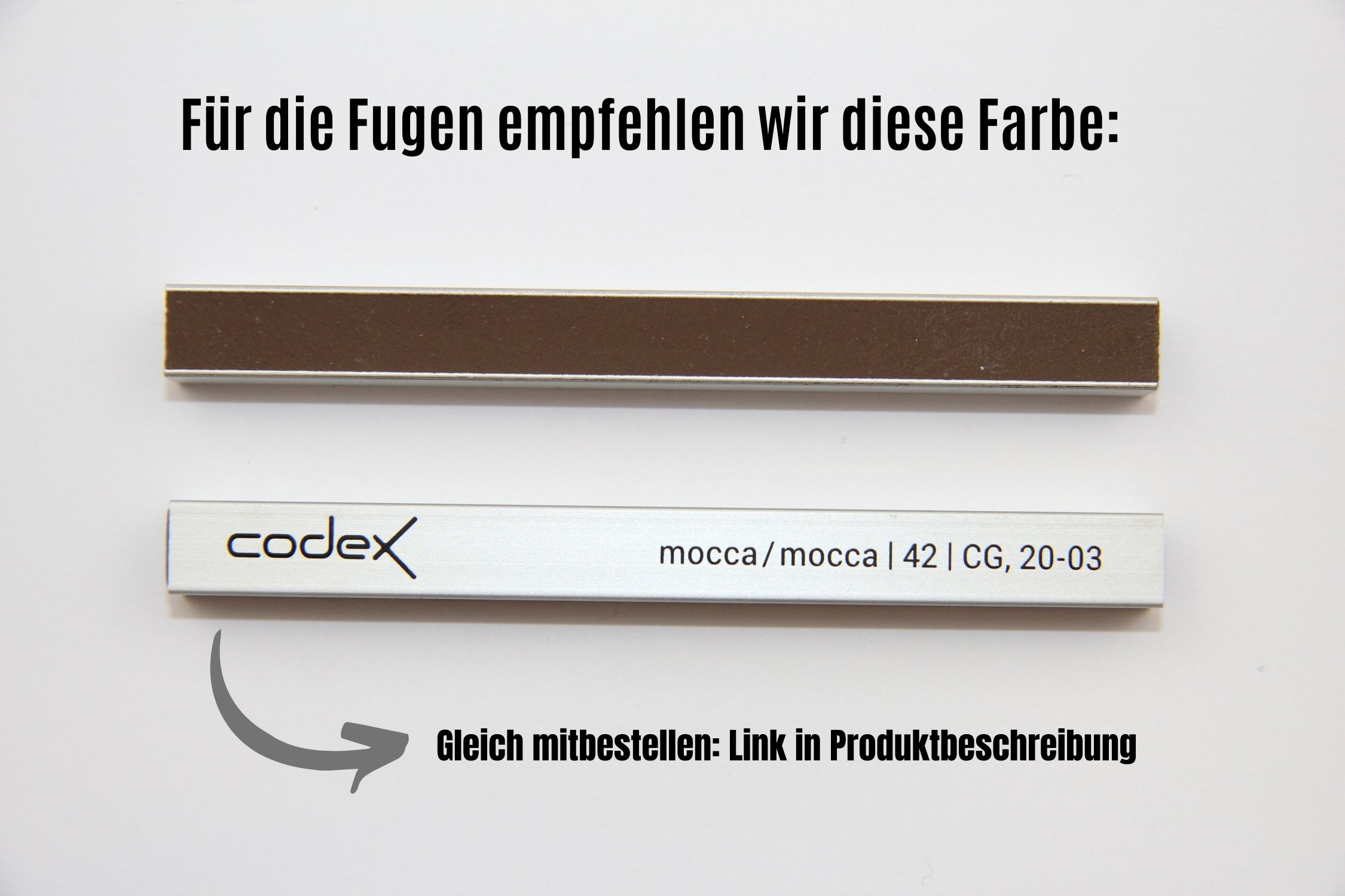 Fugenfarbe Mocca für Fliesen