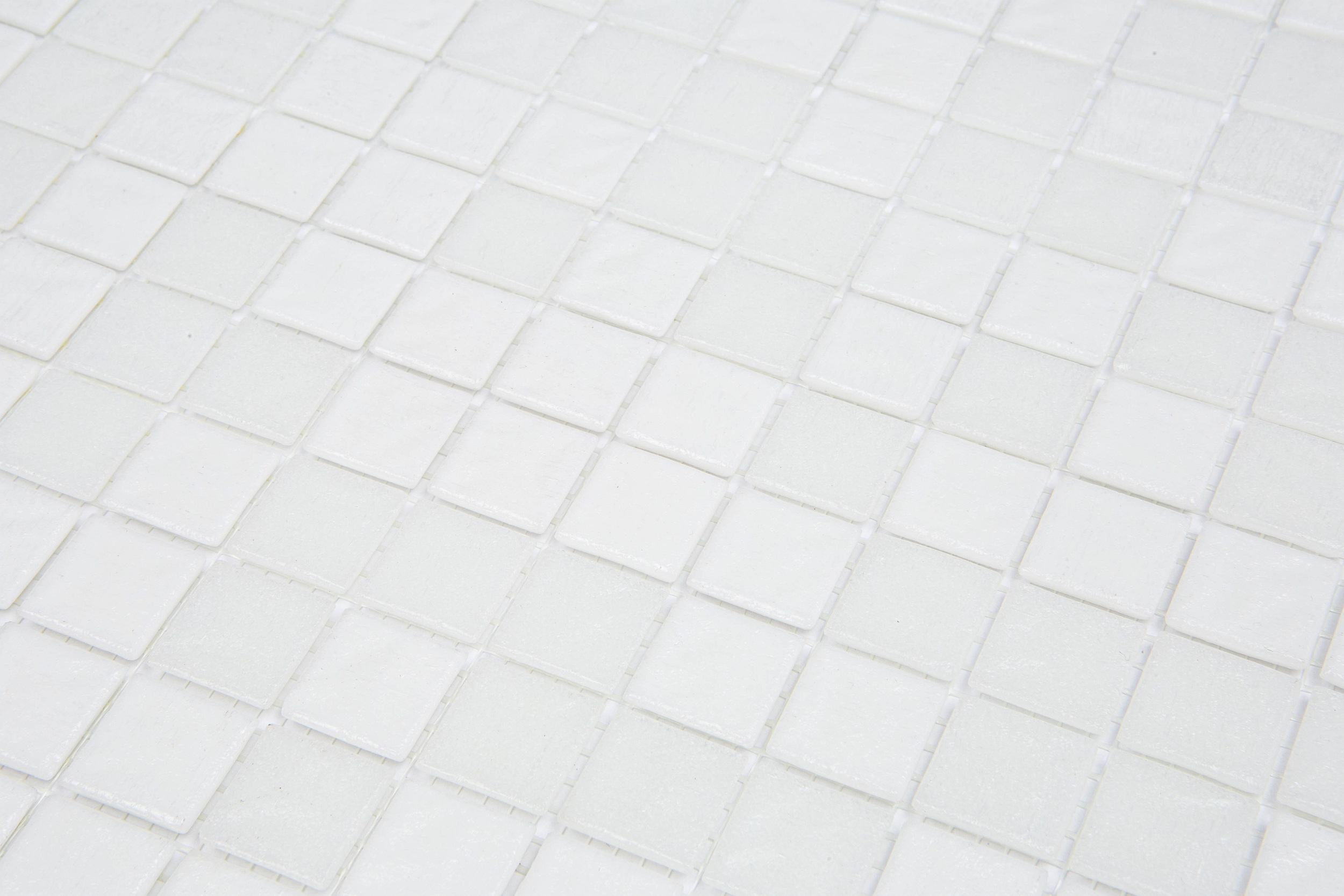 Bisazza Ice Mosaikfliesen weiß Mosaik Fliesen Dusche Luxus Italien italienisch