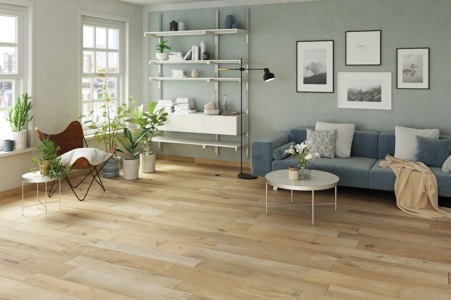 Fliese Holzoptik Erle Aspen beige hellbraun Bodenfliese by Rondine