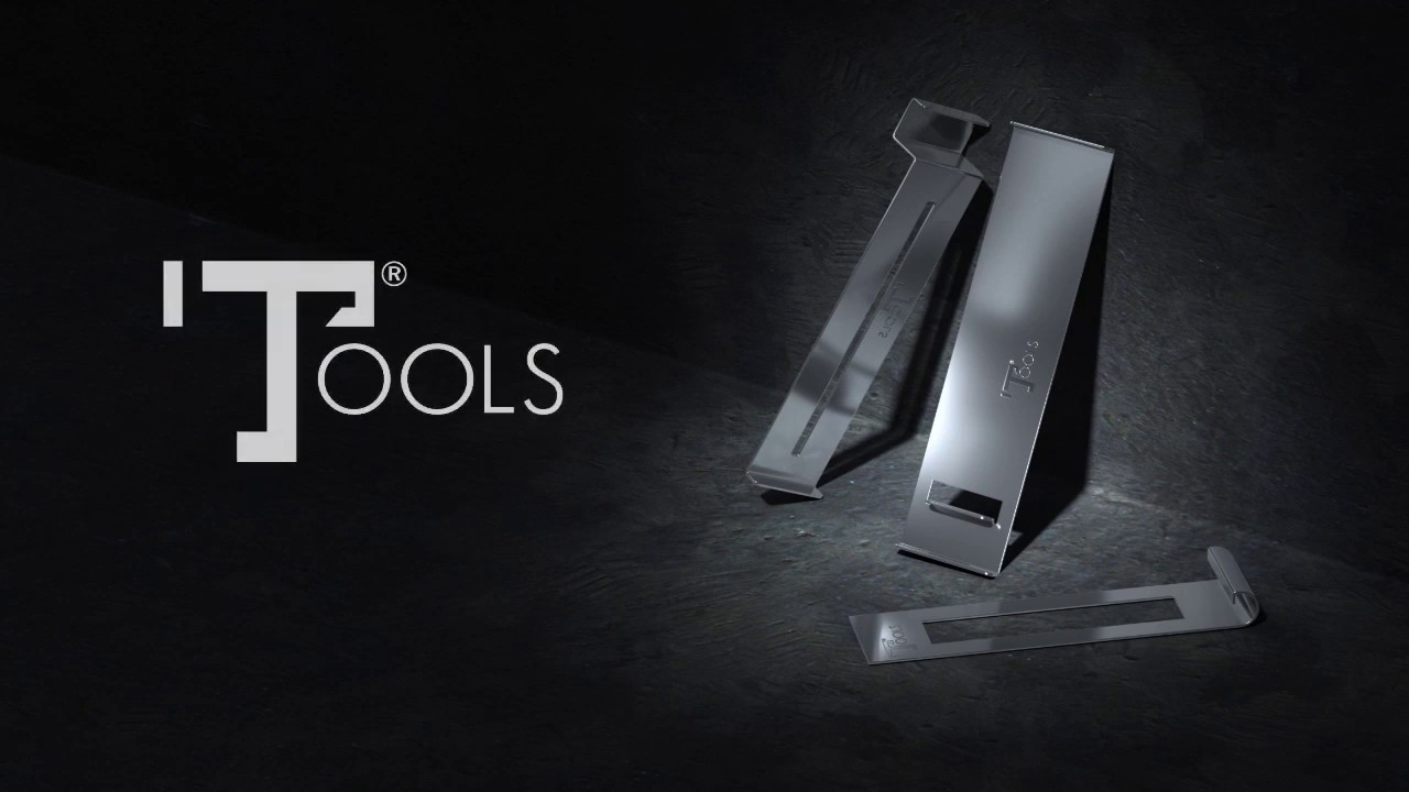 Randklammer für Stelzlager - Wandabstandshalter Bodenkantenklammer aus Edelstahl