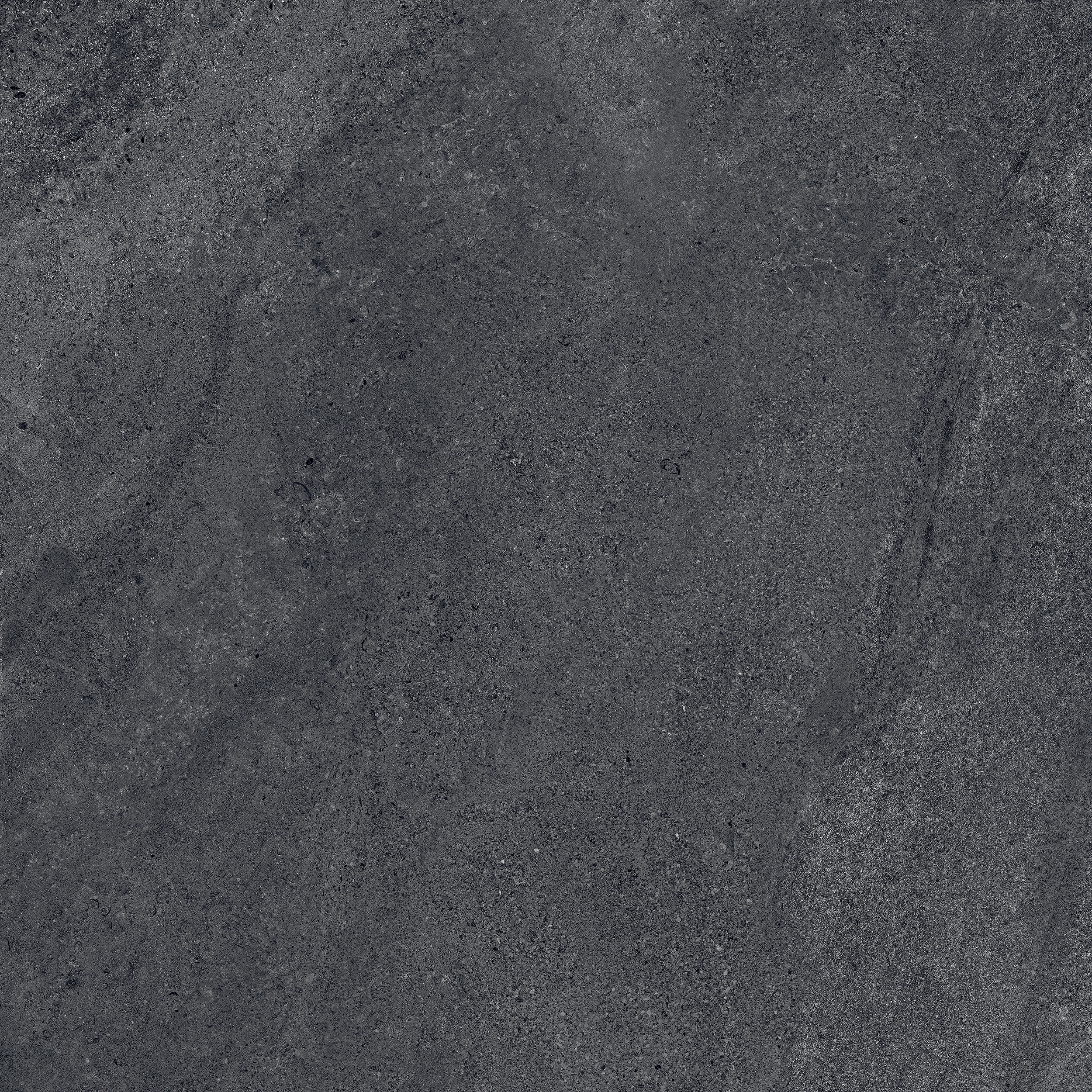 90x90 cm Fliese Natursteinoptik Sant Agostino Bergstone Black Steinoptik dunkelgrau schwarz