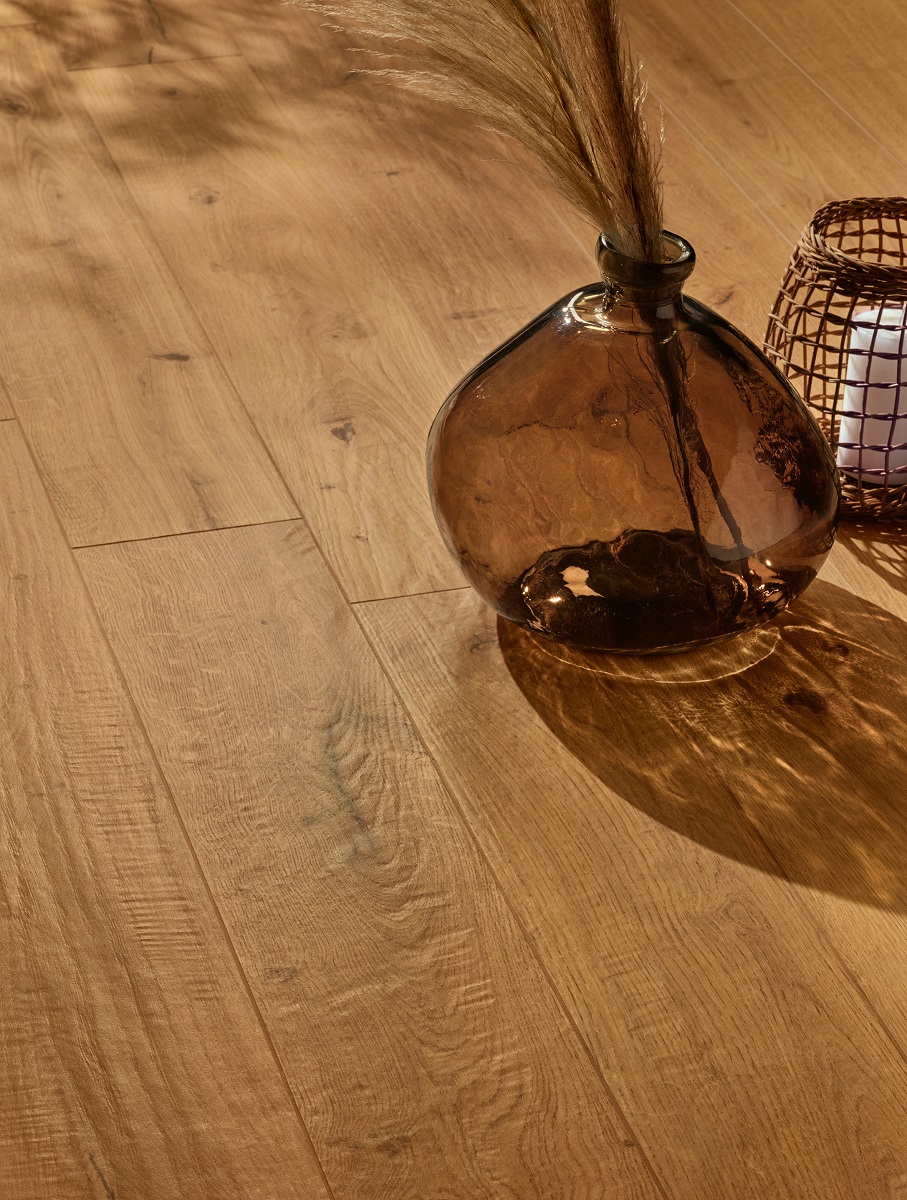 Fliese Holzoptik warme Eiche I Roveri Rovere Intenso