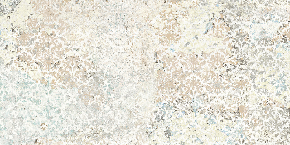 Fliese Ornamente Vintage Teppichoptik beige Carpet Sand natural