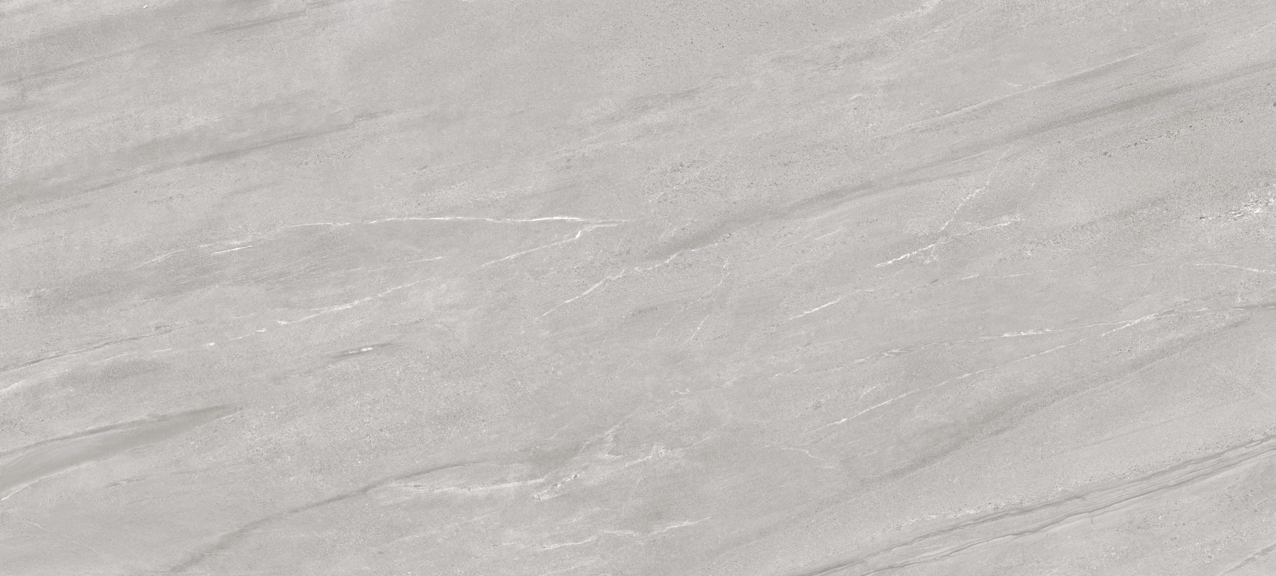 XXL-Fliese Steinoptik Lavica Perla 120x280 cm hellgrau Großformat-Fliese