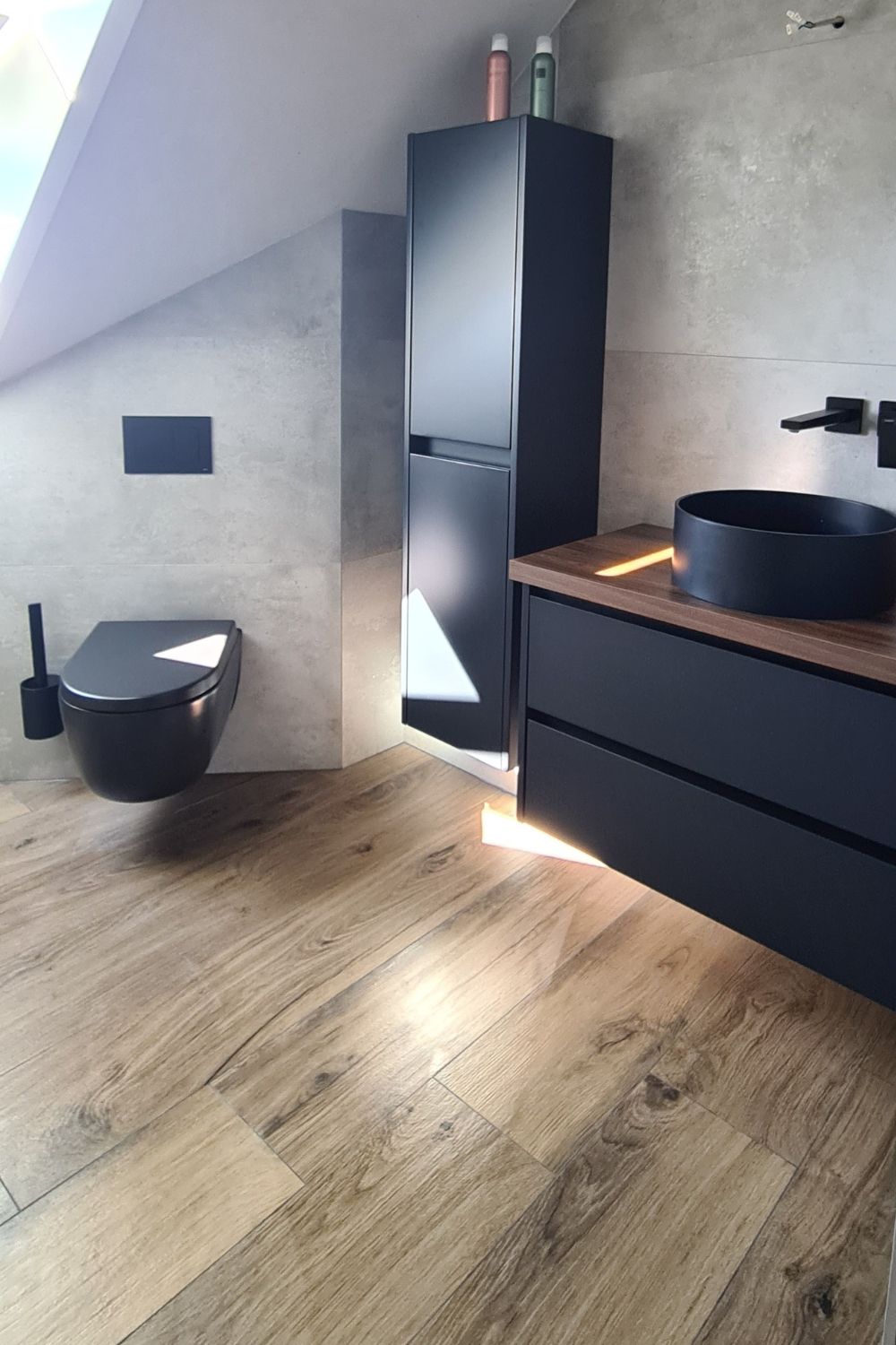 Fliese Holzoptik dunkelbraun 26x160cm "Northwood Elm"