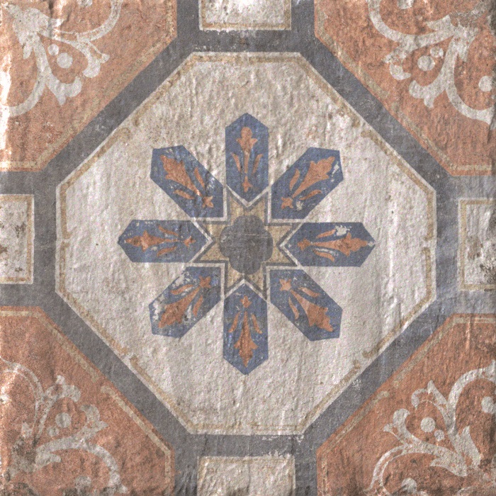 Fliese Vintage Dekor Retro Patchwork bunt Havana Finca Vigia Mix CIR