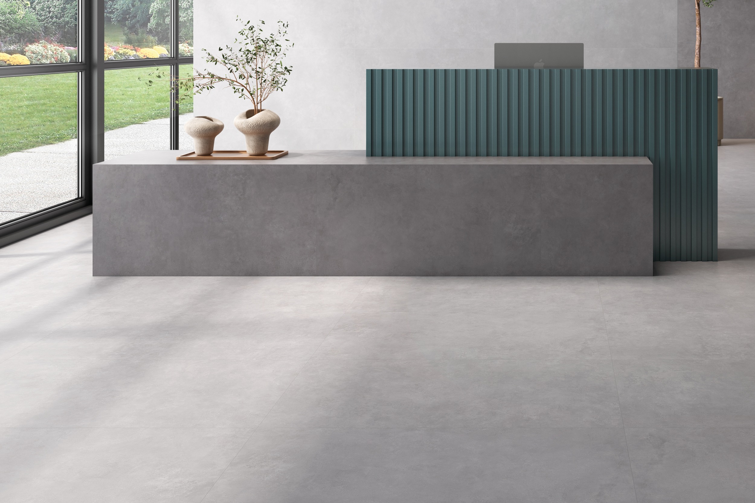 Fliese Betonoptik Talo Cenzia hellgrau grau-braun Bodenfliesen Wandfliesen