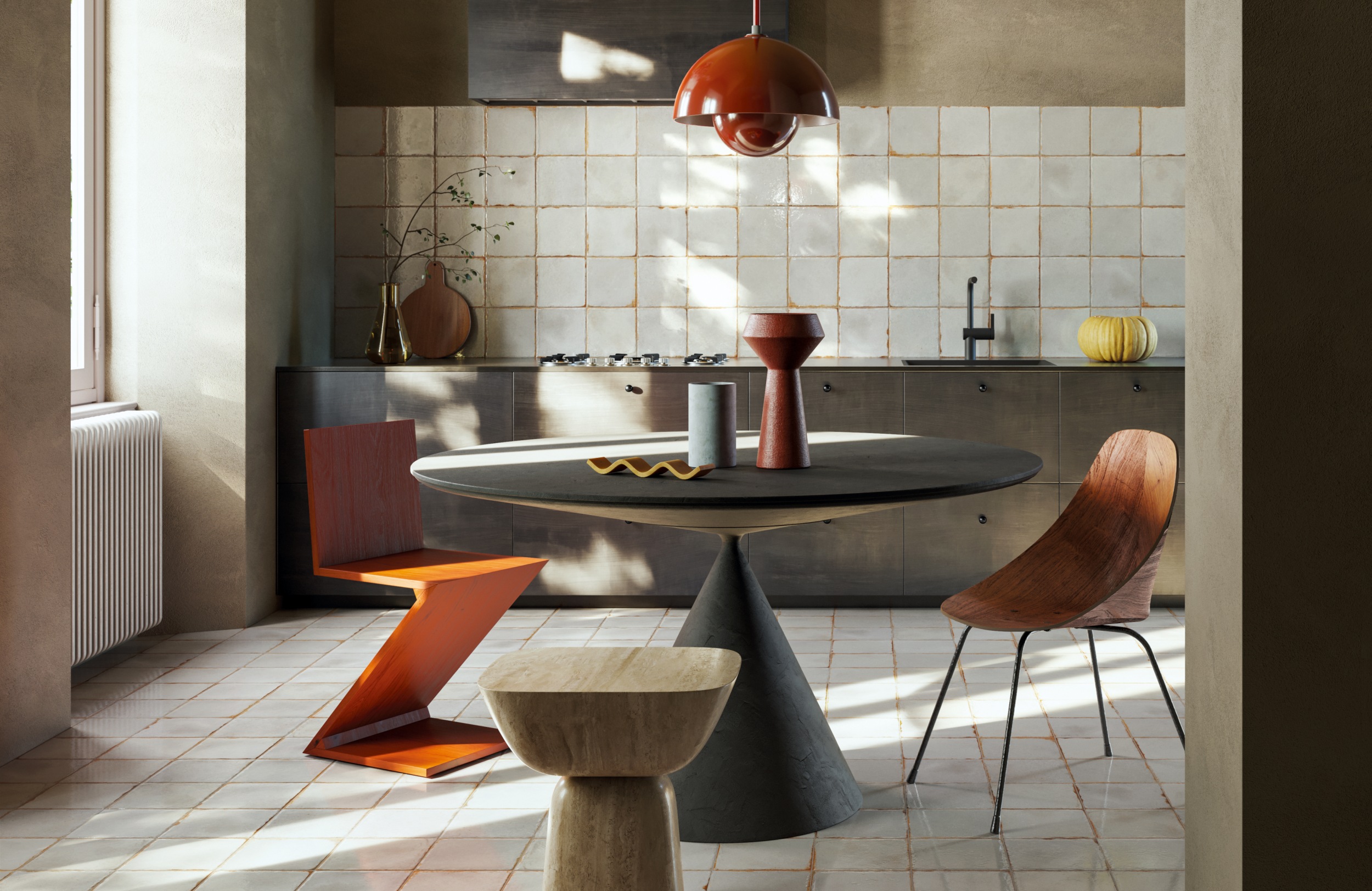 Fliese Antico Bianco Cotto Del Campiano Vintage Retro off-white altweiß