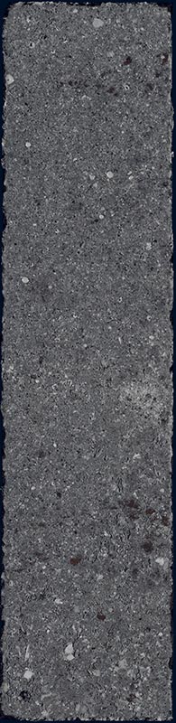 Fliese unregelmäßige Oberfläche 5x20 cm "Tetris Block Dark" dunkelgrau matt